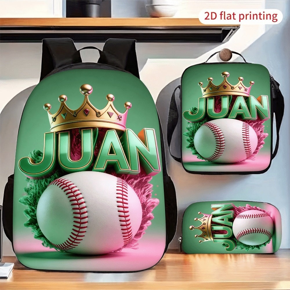 Spring Mother's Day 3-Piece Travel Bag Set - Spacious Backpack