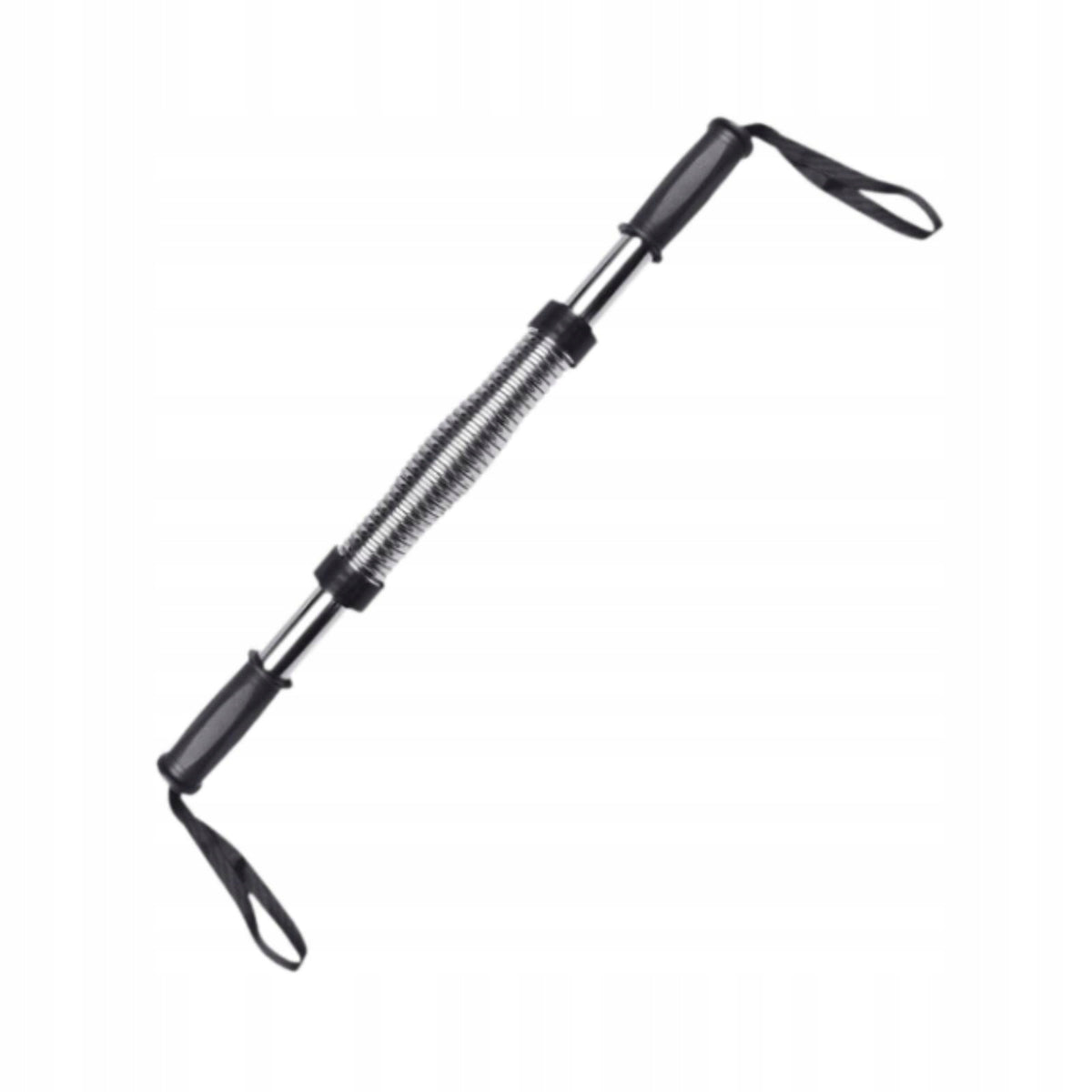 Spring Power Twister Bar Chest Expander Hand Gripper Black 40kg 60cm