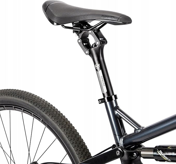 Spring-loaded aluminium seat post for bicycle 31,6 mm Manufacturer code 2507jg