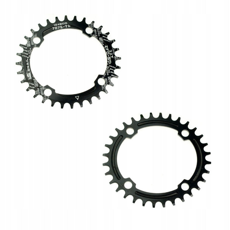 Sprocket Narrow Wide 42T 104BCD BLACK SNAIL Manufacturer code Czarna 42T 104BCD symetryczna
