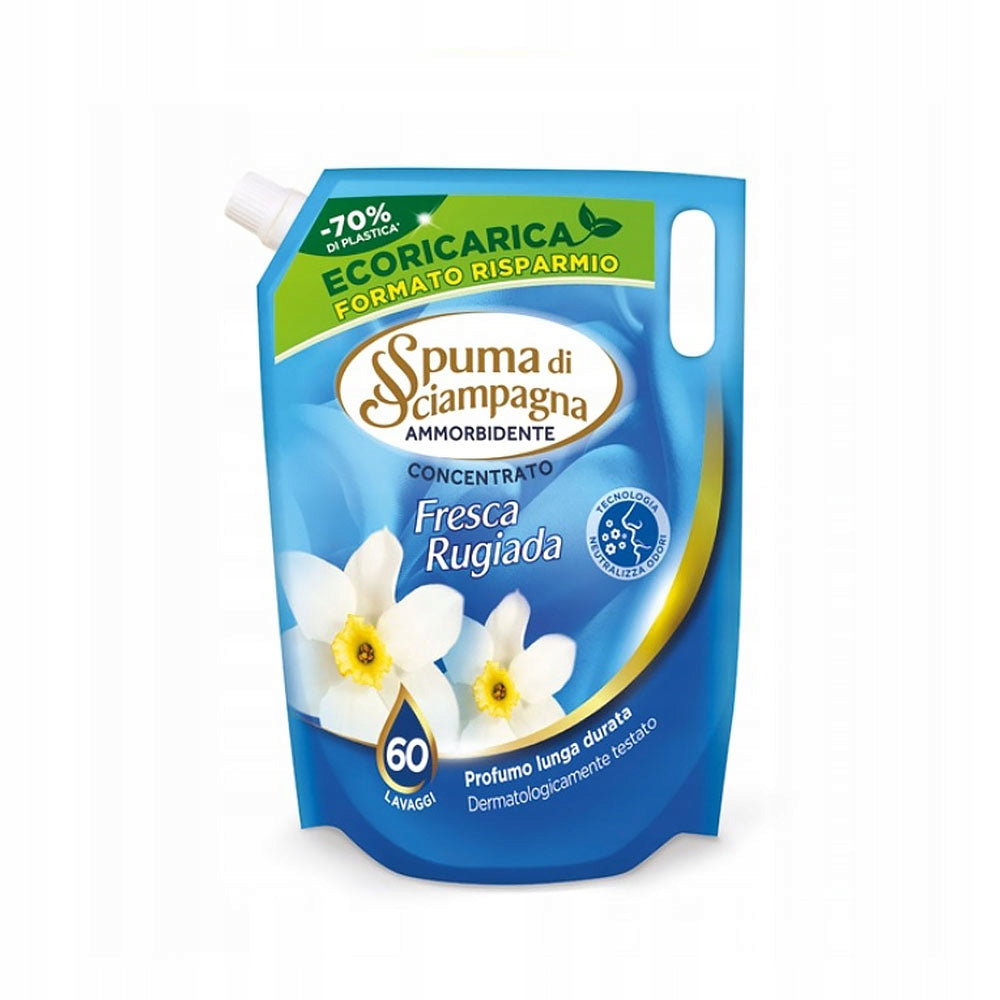 Spuma di Sciampagna Flushing liquid Fresca Rugiada Stock 1,2l