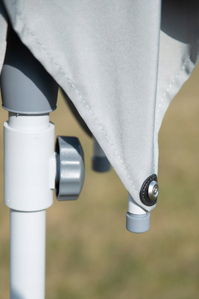 Square Folding Garden Umbrella - Grey - Sole - 250x250 Product height 270 cm