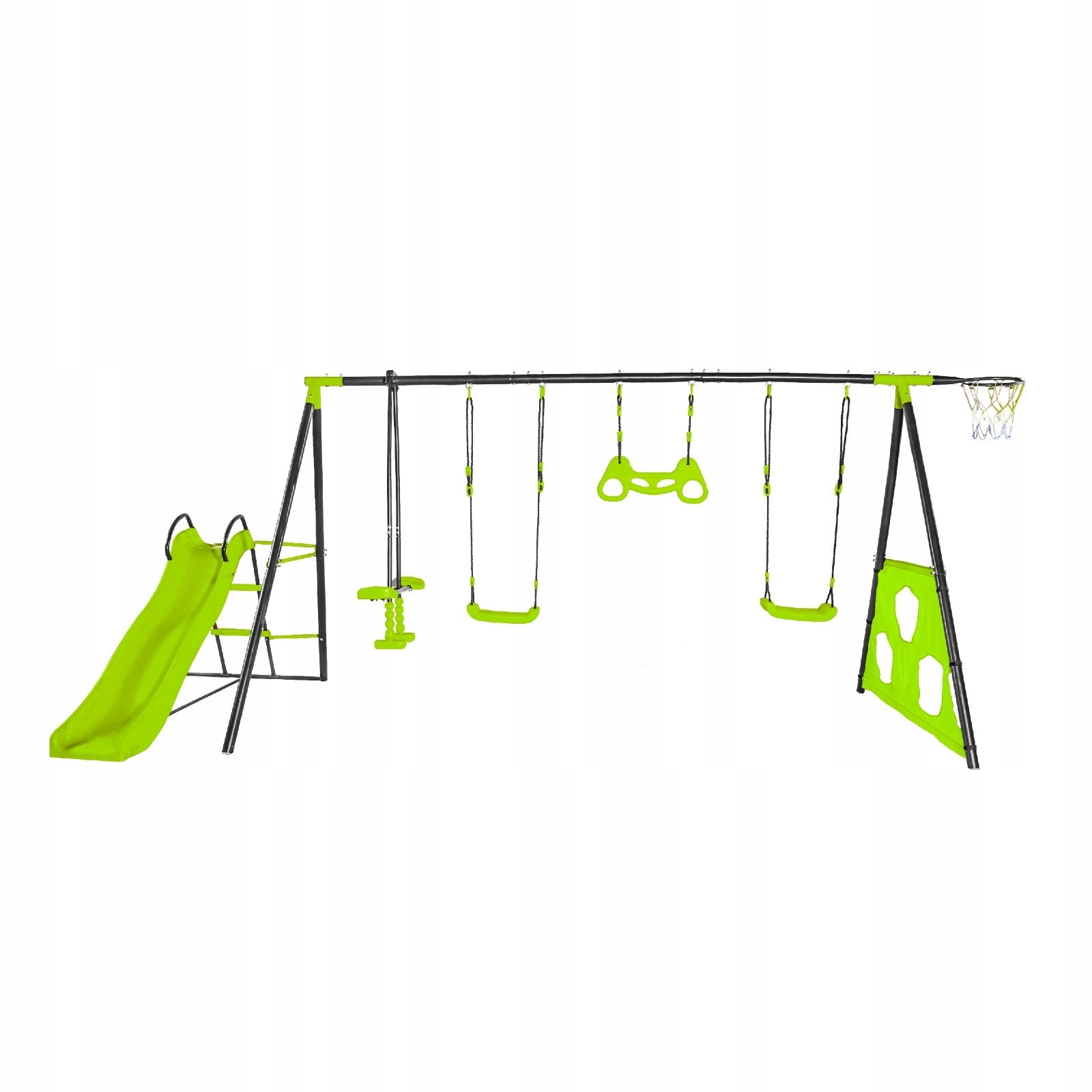 Square Toys For Children's Garden Deluxe Max | Trapezium Swing Slide