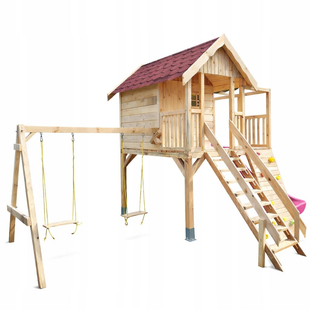 Square Toys Maja Cottage for children Garden Sensory Swing slide climbing EAN (GTIN) 5906849405257