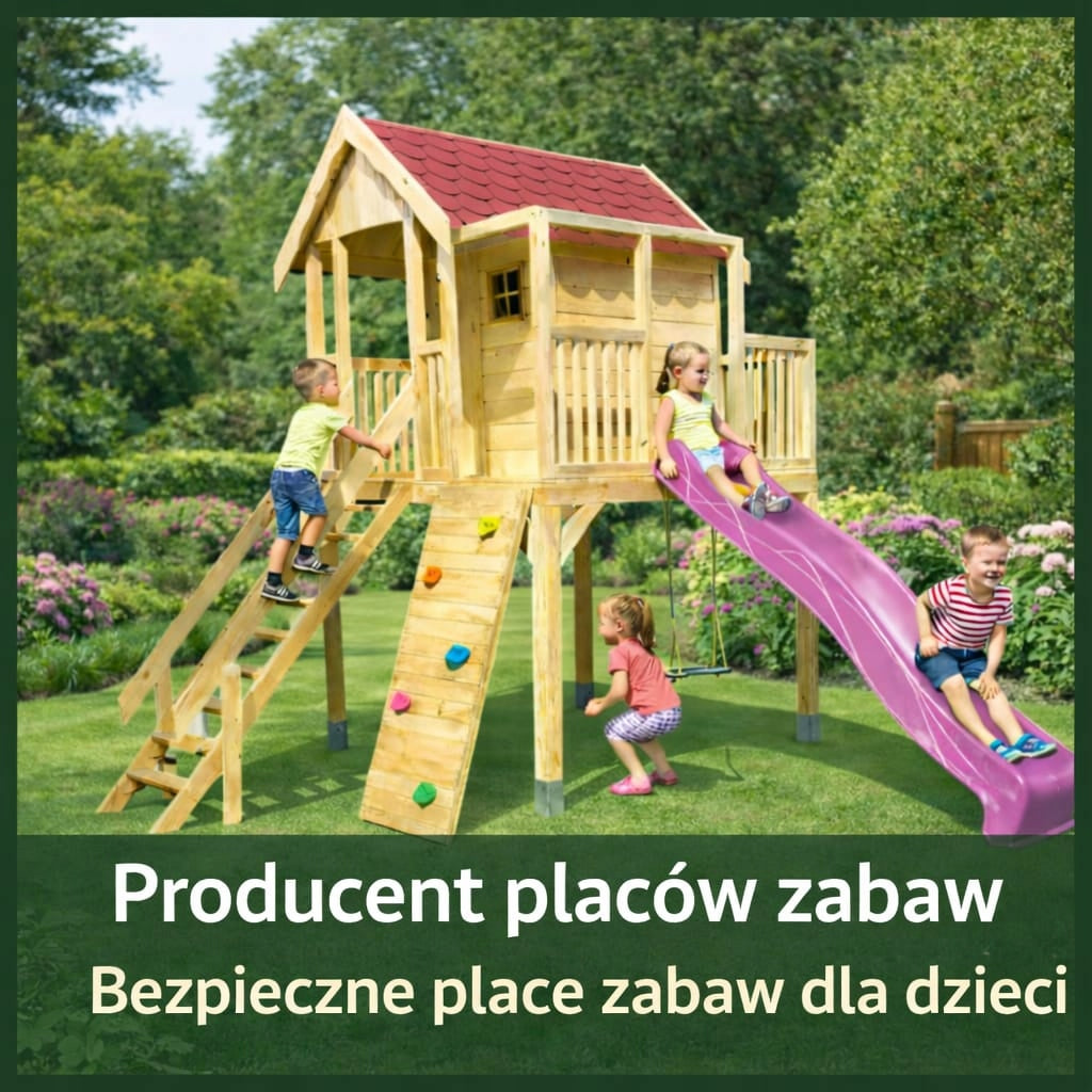 Square Toys Maja Cottage for children Garden Sensory Swing slide climbing Packaging status original