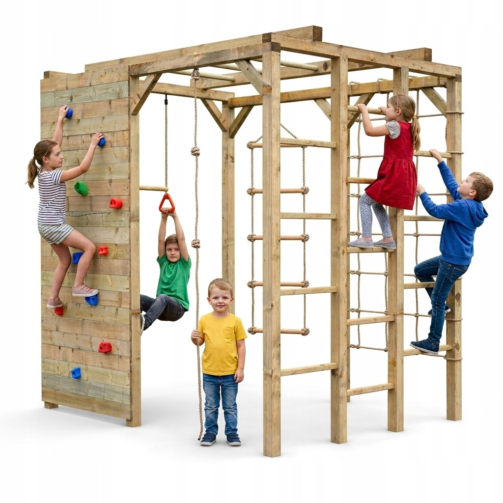 Square Toys for children MONKEY GAJ 7in1! Ladder Climbing Wall +Freebies