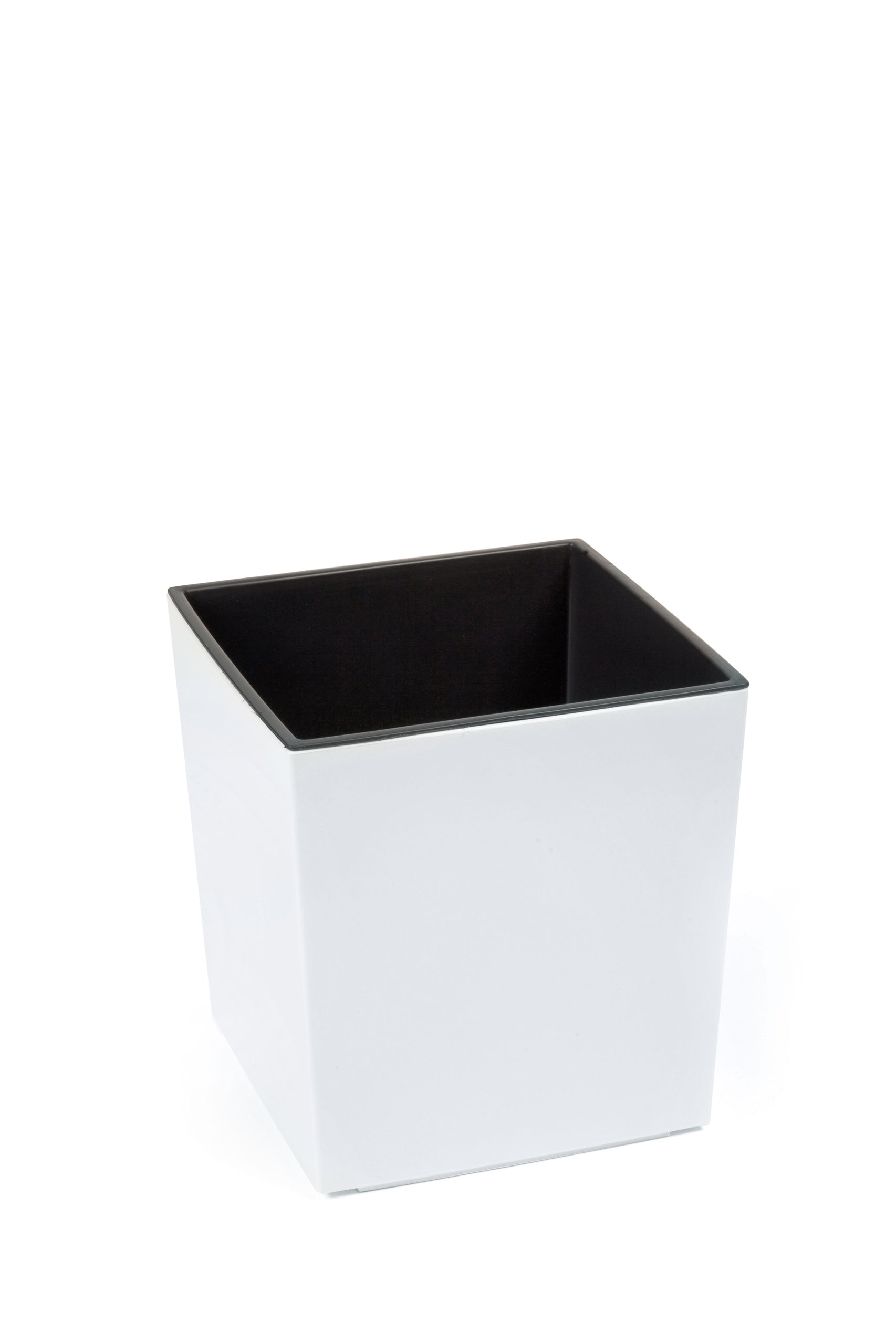 Square flower pot Lamela Juka white 19x19 cm Brand Lamela
