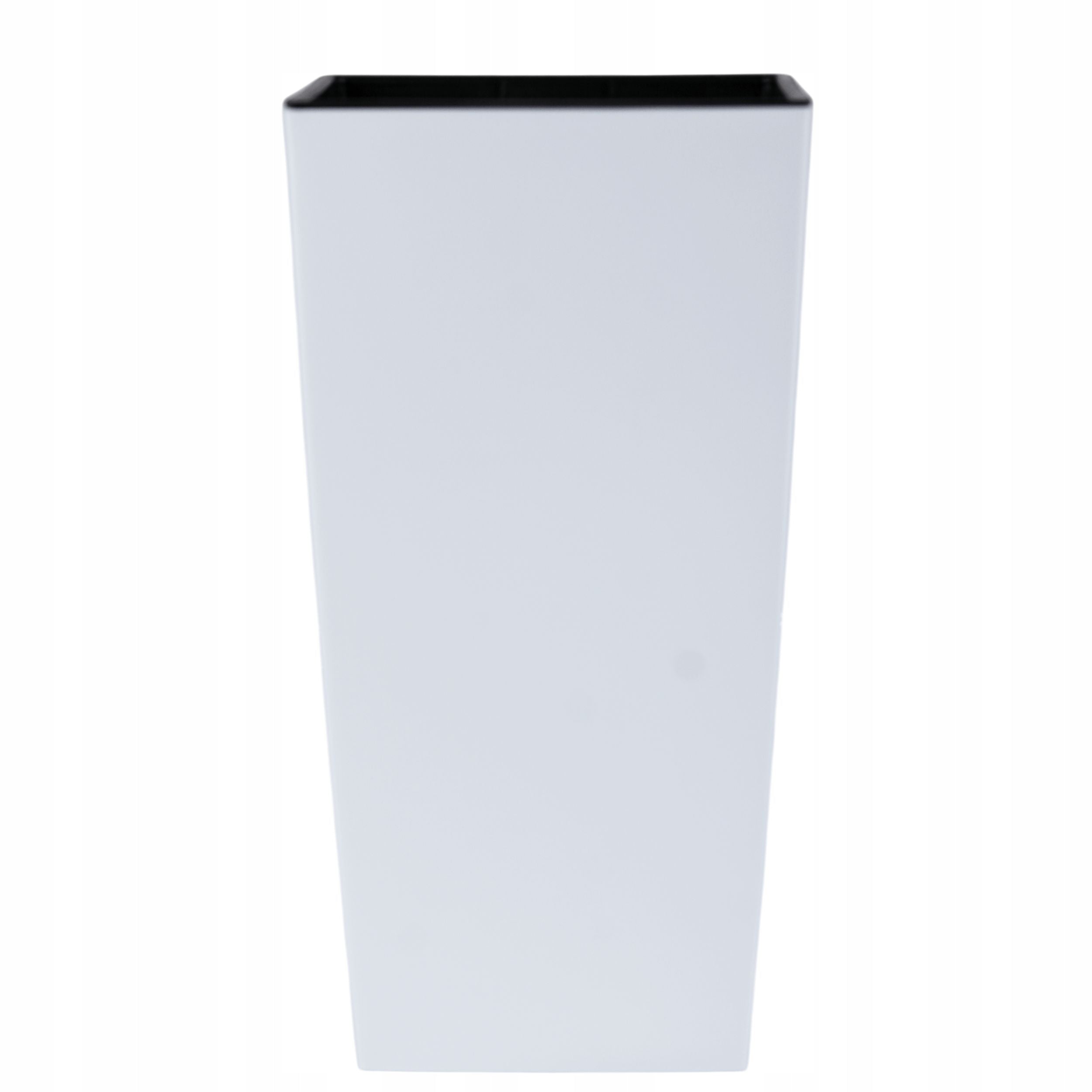 Square flower pot matt 22,5cm with insert Planter + spacer Brand DIKEL