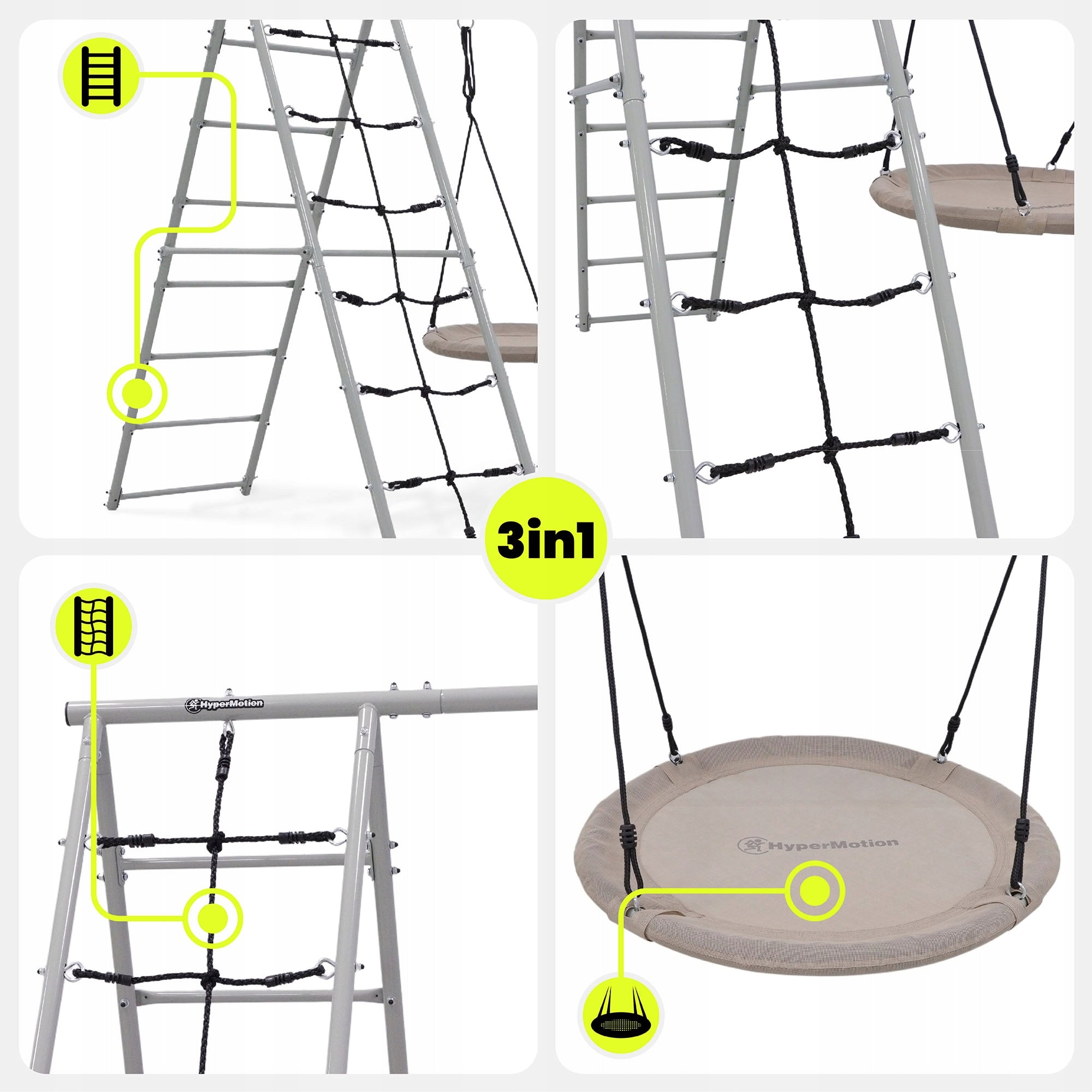 Square toys 3in1 HyperMotion ladder net socket XL Brand HyperMotion