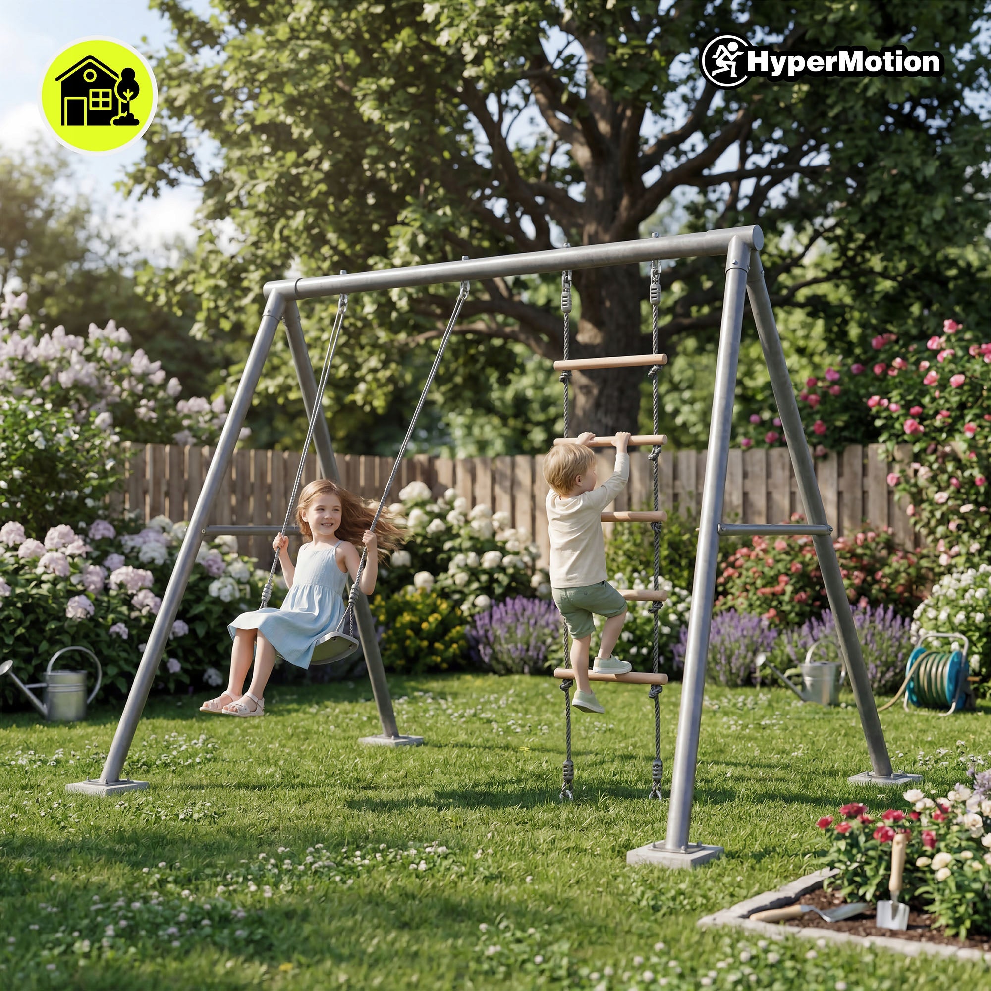Square toys 5in1 HyperMotion ladder bar for home garden rope park Manufacturer code HYP47 CLIMBER
