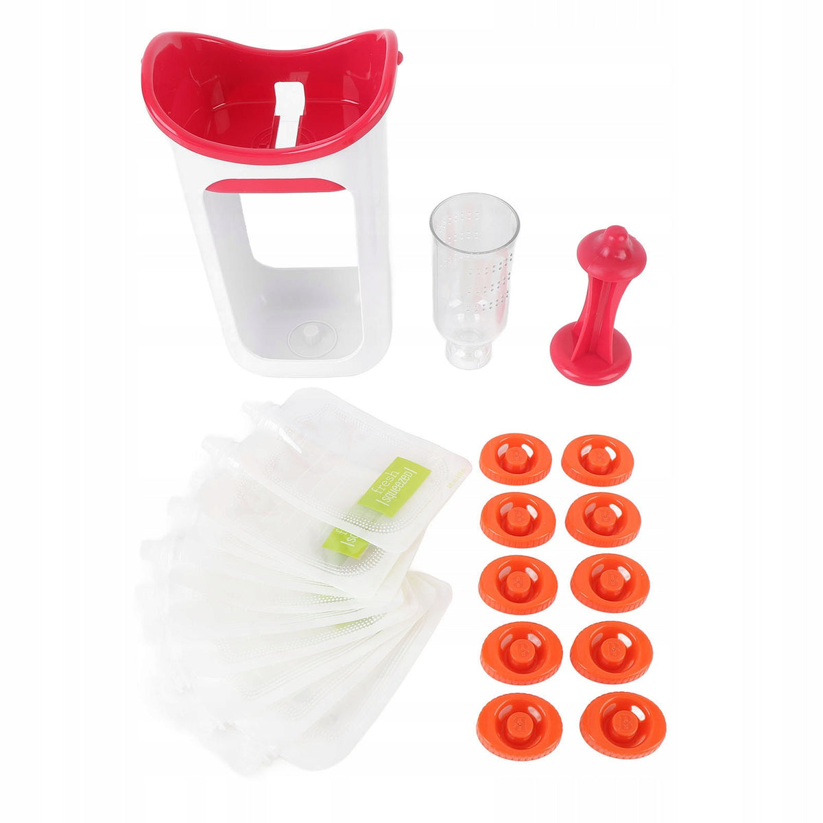 Squeeze Station for Homemade Bag Filling Tools with H0 Color multicolor