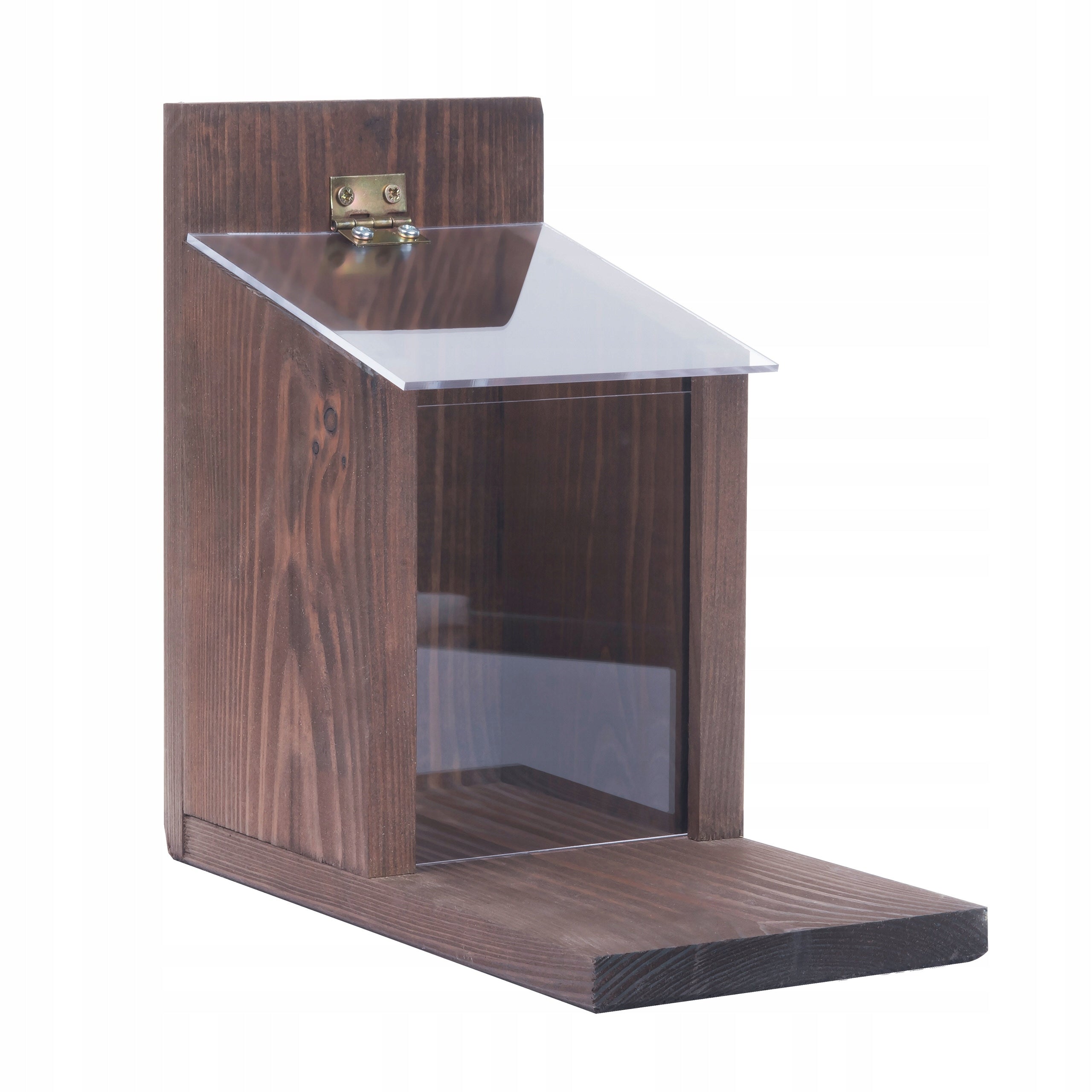 Squirrel Feeder Wooden House Impregnated Large Walnut Pantry