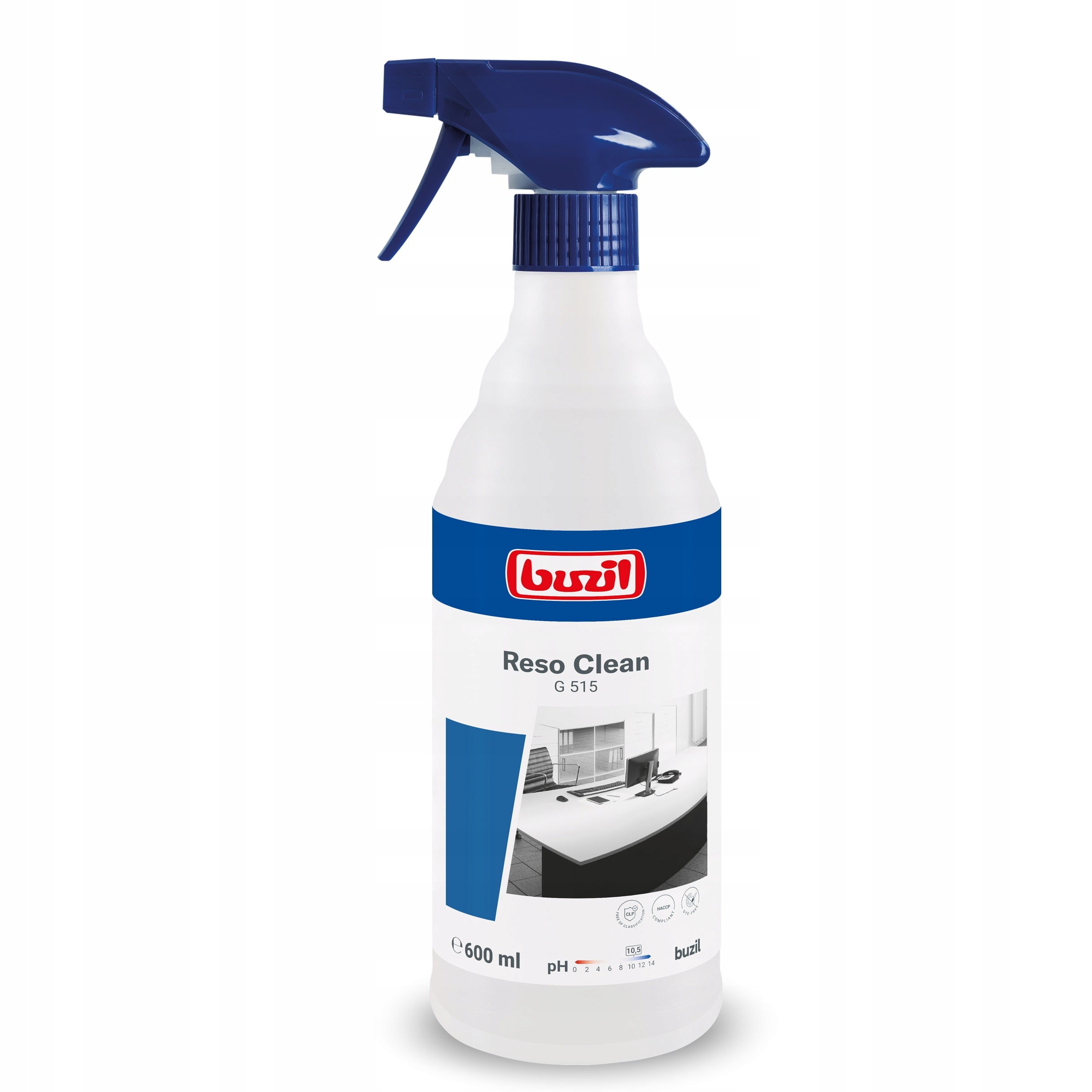Reinigungsmittel BUZIL G515 Reso Clean, auf Alkoholbasis, mit Sprühgerät, 600 ml (12) 