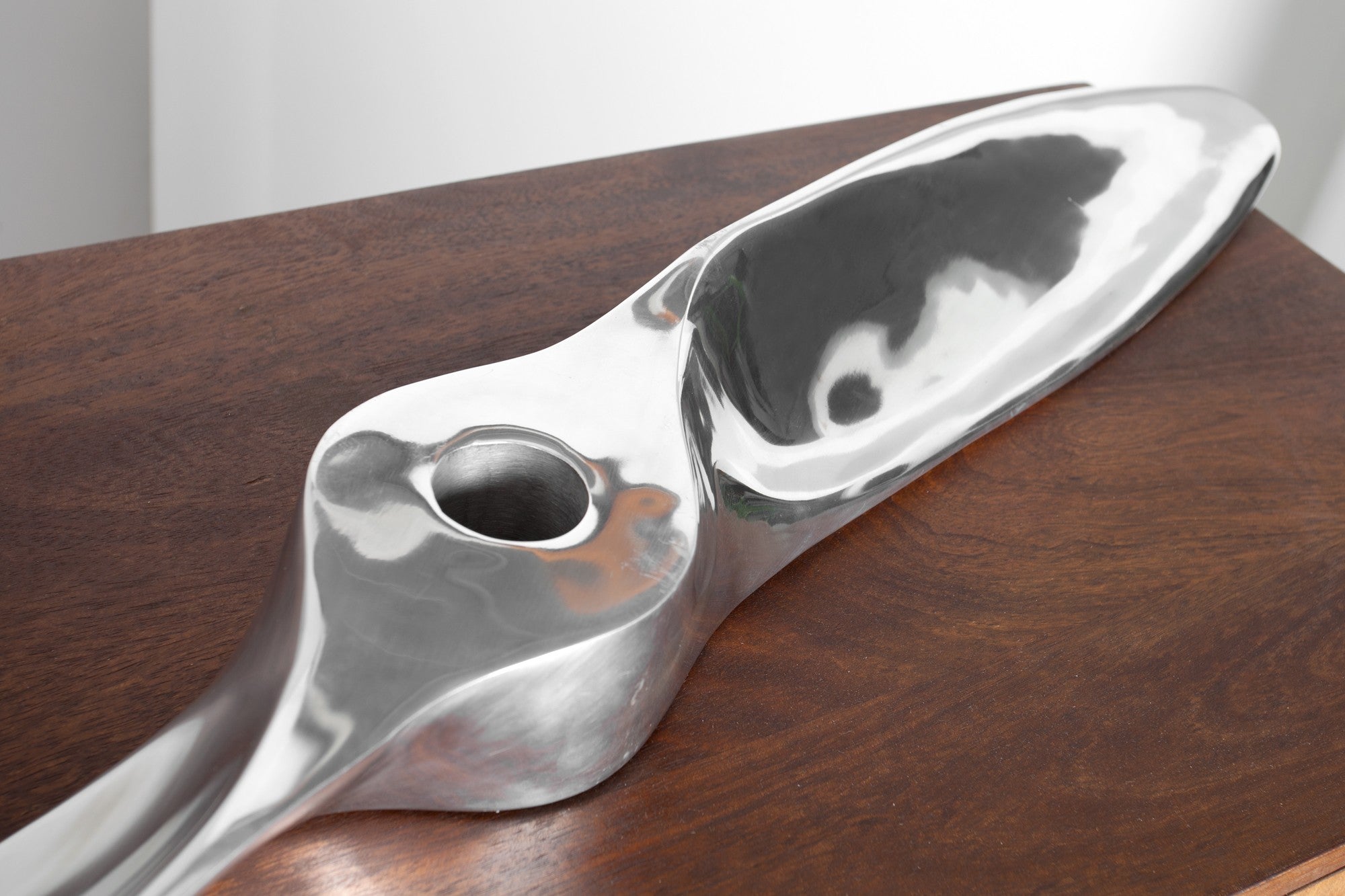 Dekorativer Propeller Invicta Propeller, poliertes Aluminium 