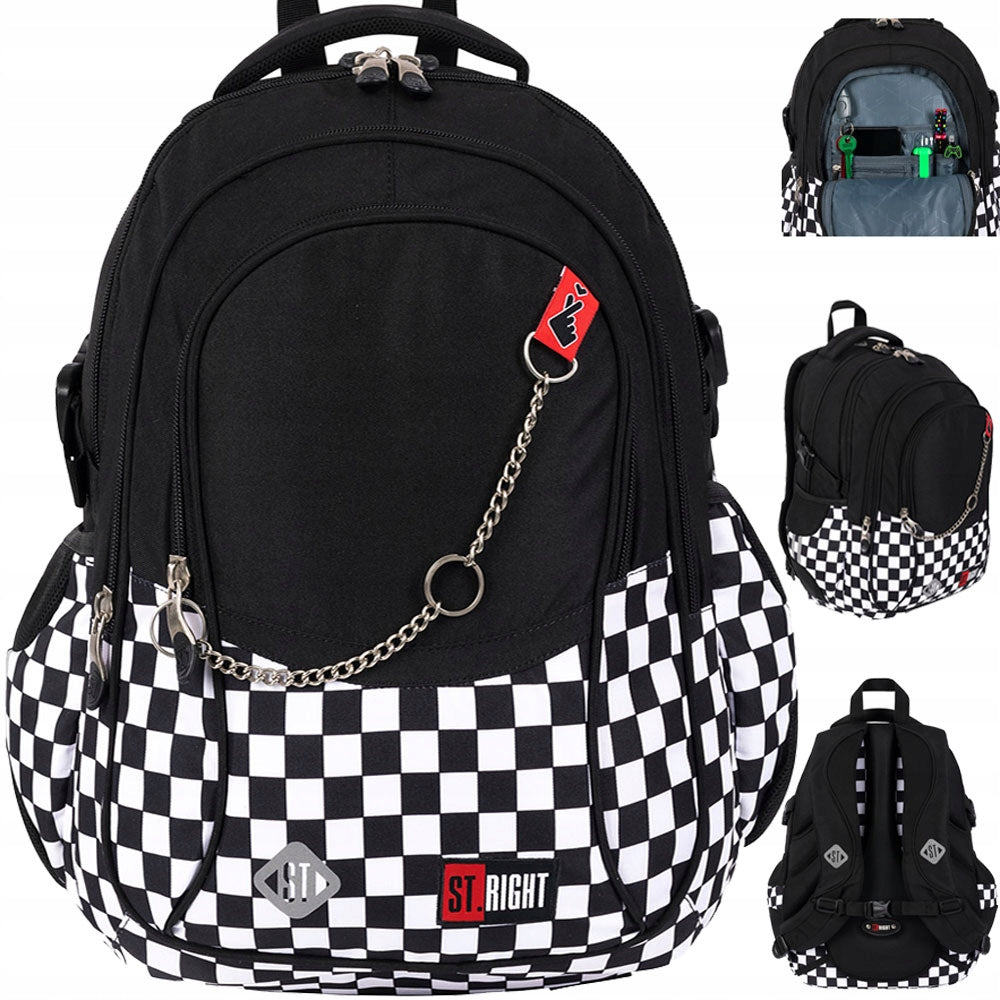 St.Right BP-01 4-chamber backpack K-POP Chain 23L