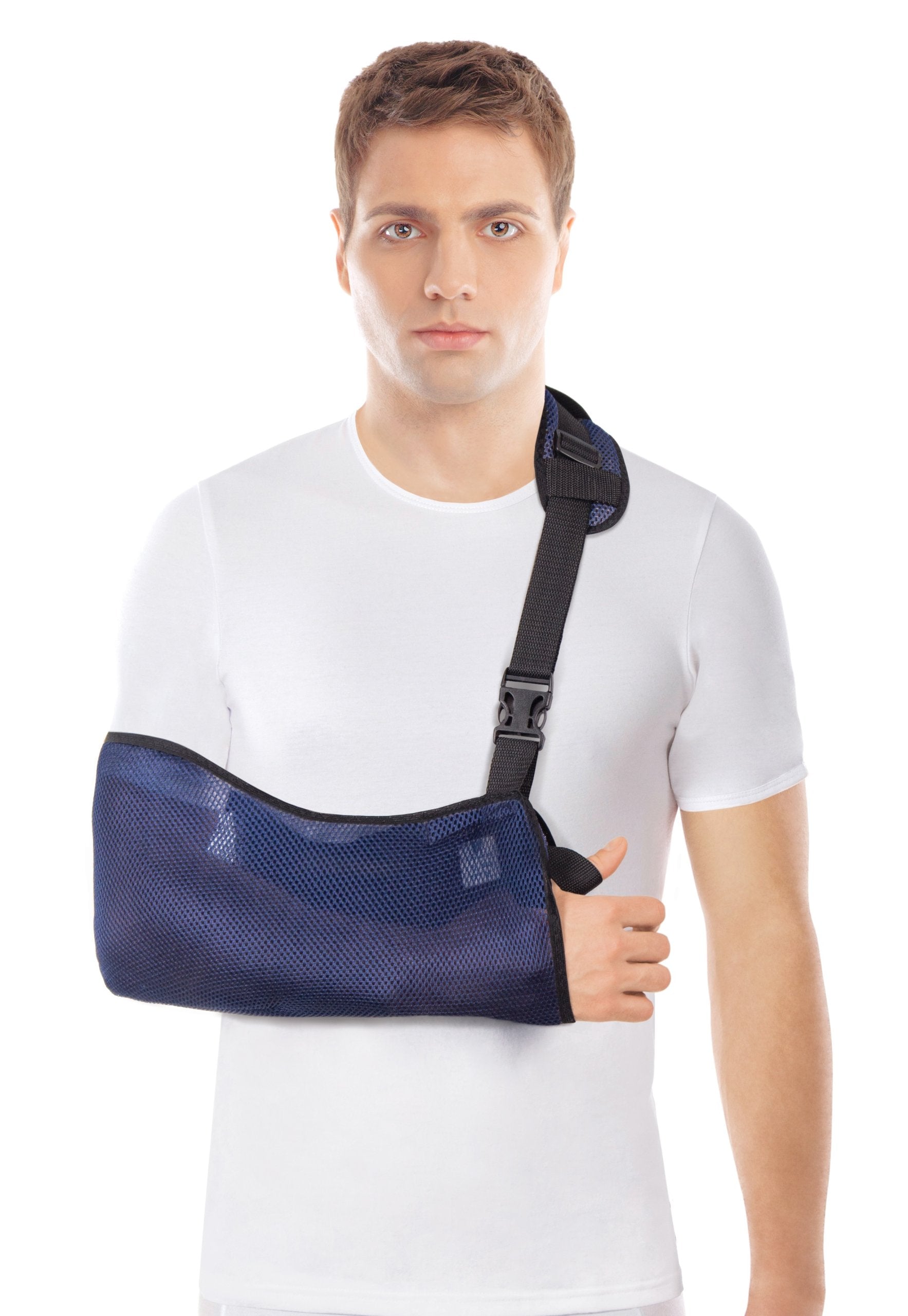 Stützbandage-Schulterstabilisator TOROS-GROUP, schwarz, Größe 1 
