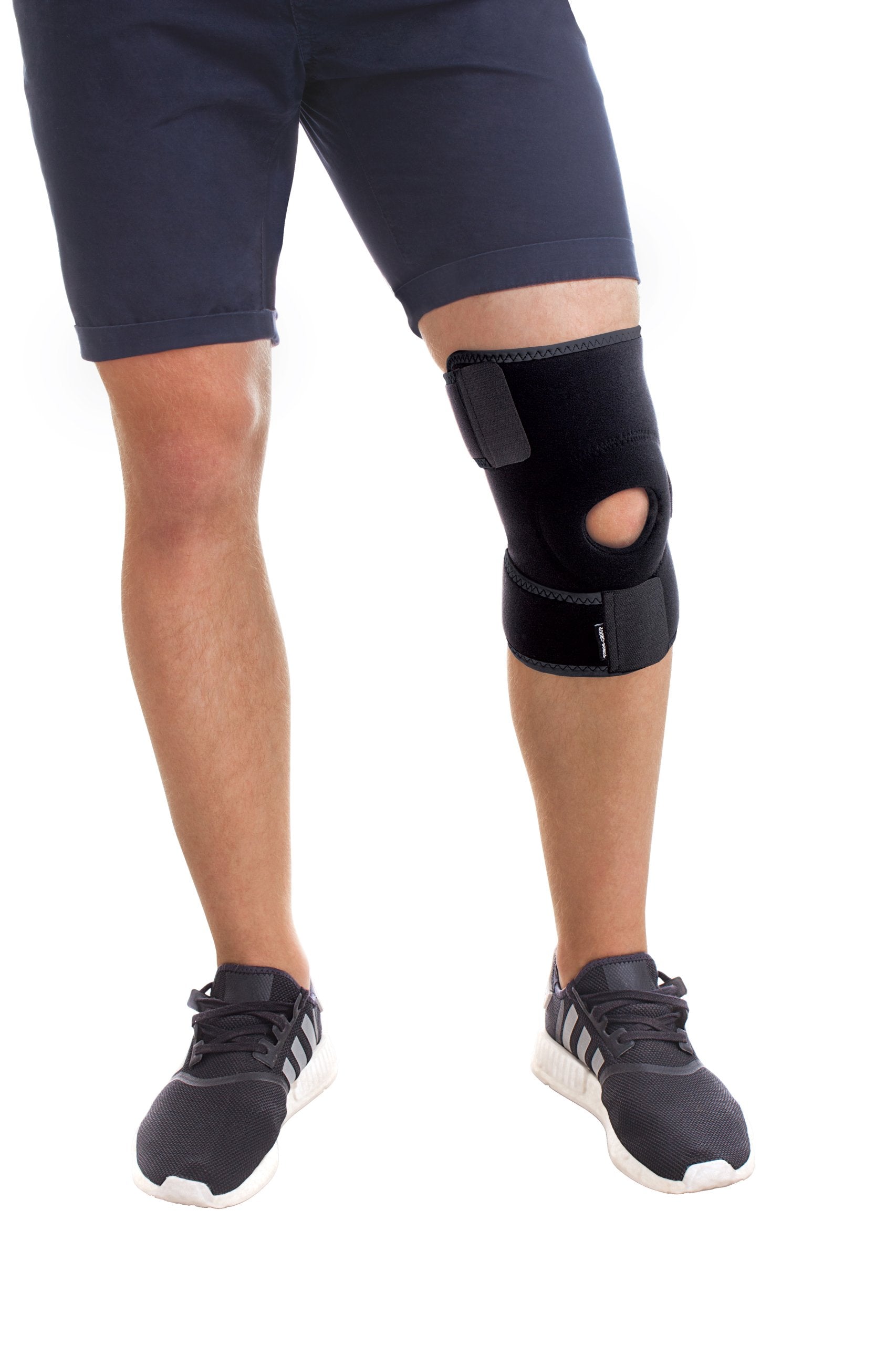 Neopreno kelių įtvaras užsegamas Velcro TOROS-GROUP, dydis 2