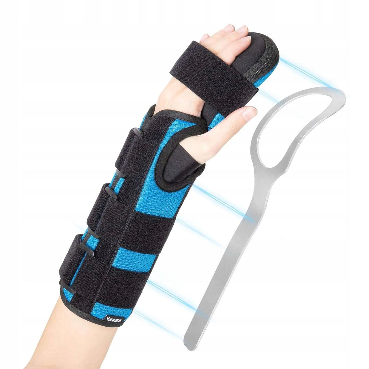 Stabilizer for carpal tunnel Night stiffening rail left L