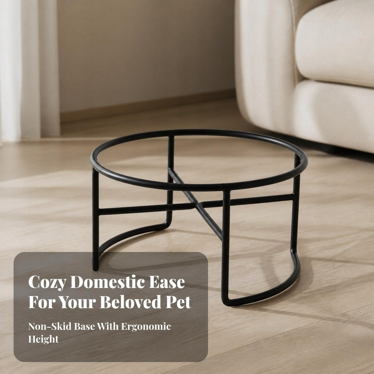 Stable Elevated Stand | Easy to Clean Setup, Raised Pet Extra S Single Bowl Manufacturer code 02064136156