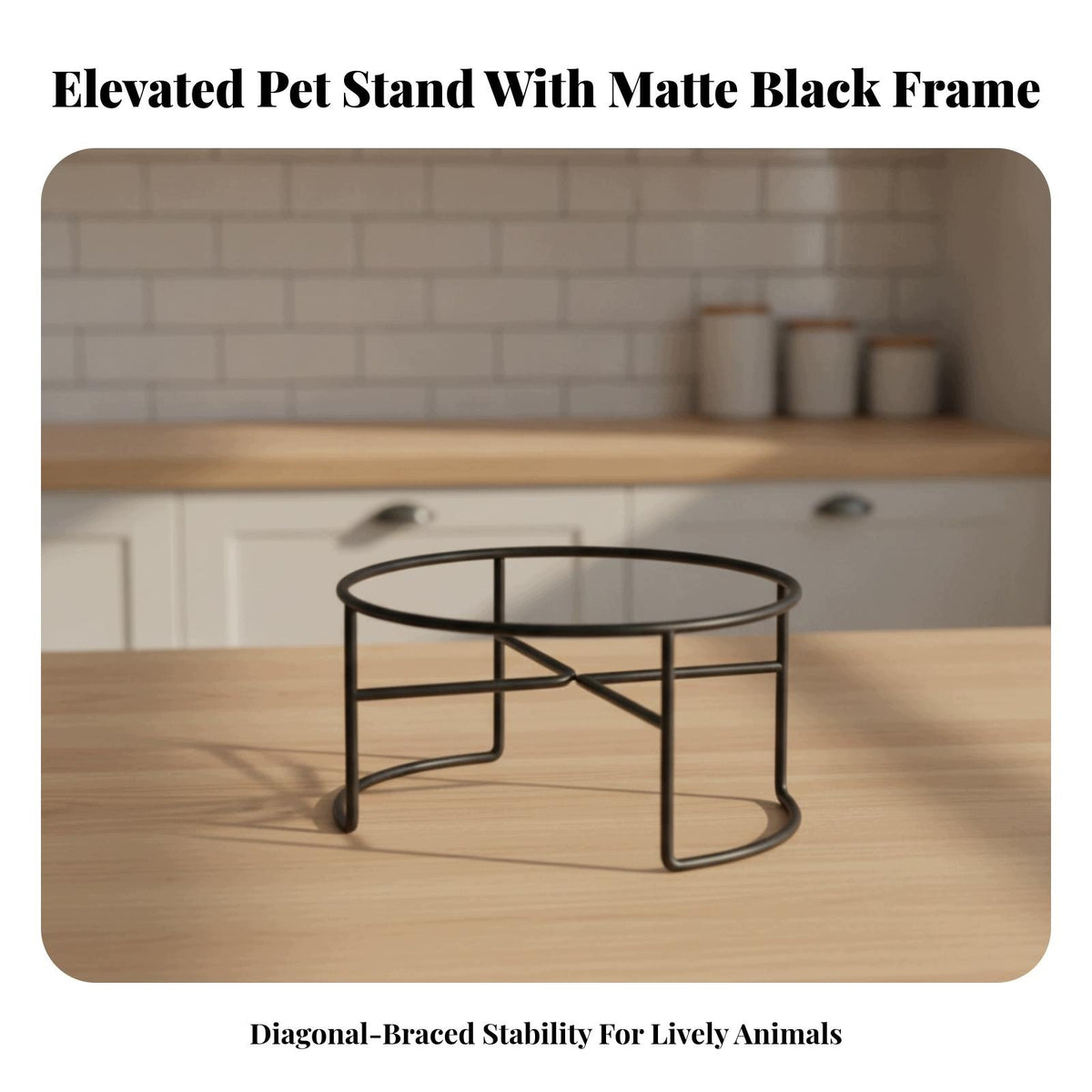 Stable Elevated Stand | Easy to Clean Setup, Raised Pet Extra S Single Bowl Packaging status original
