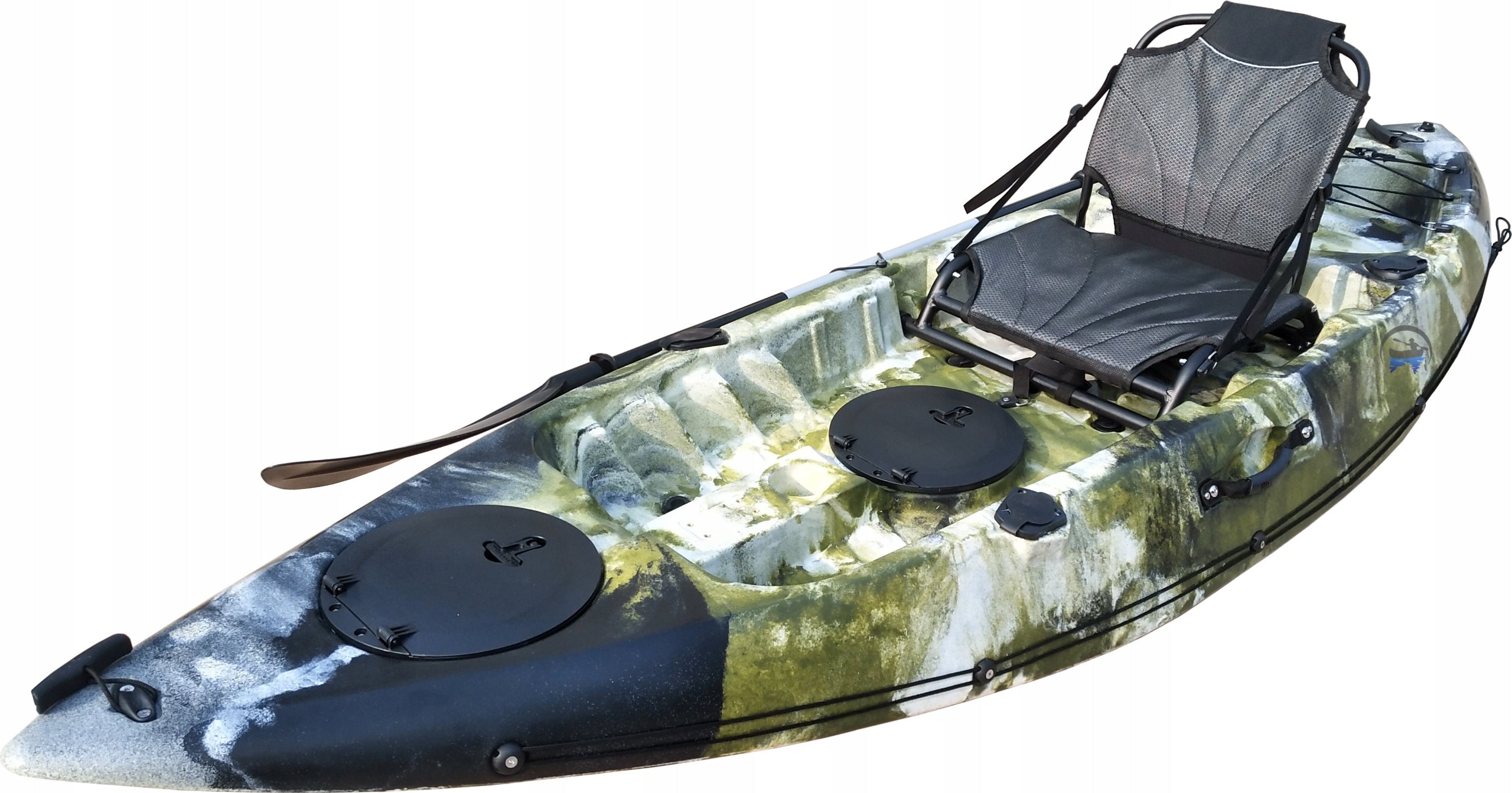 Stable Fishing Kayak WILDFISH 9 Fishing Boat Polyethylene 278cm Brand no brand