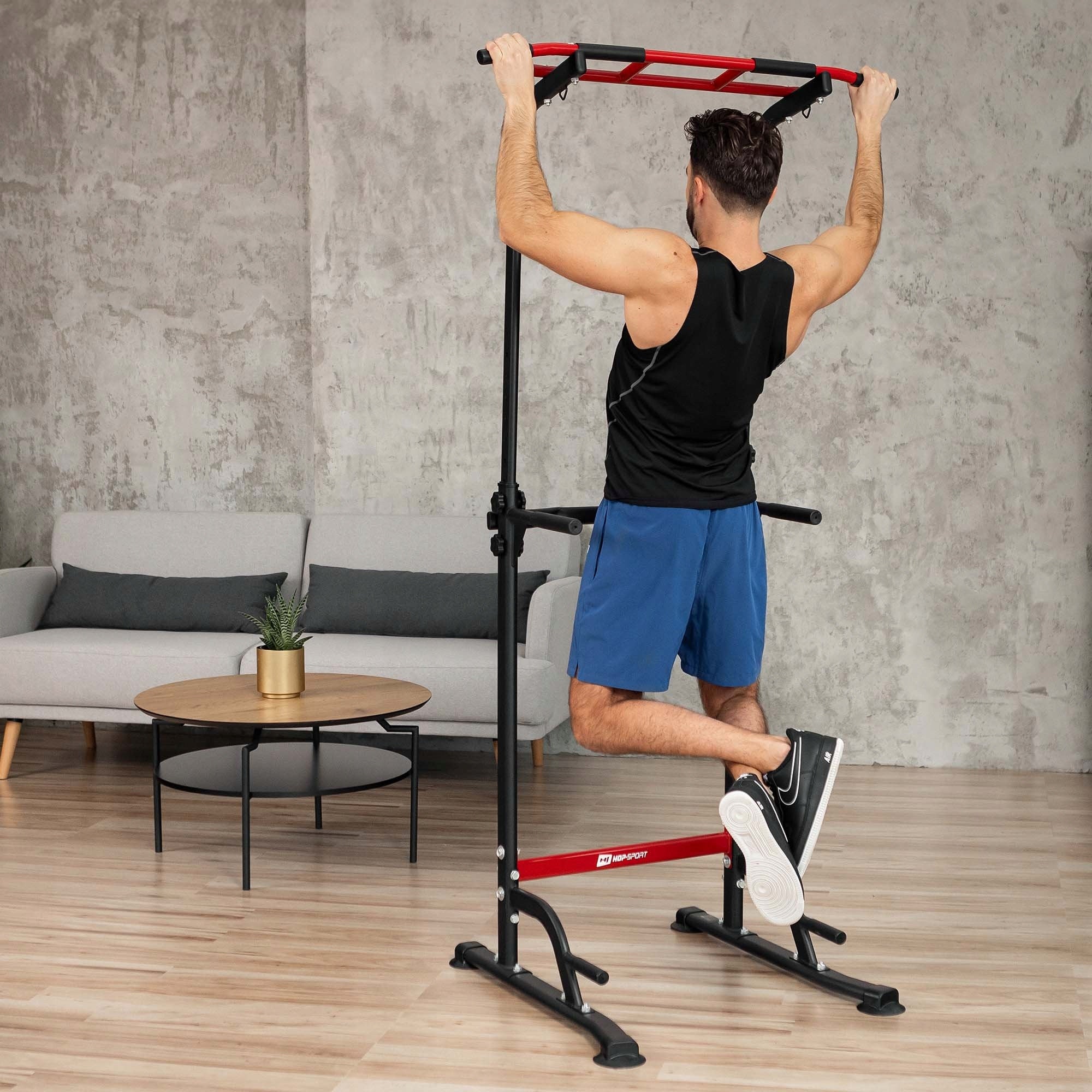 Stable stationary bar adjustable handrail dip holders for workouts Maximum user weight 150 kg