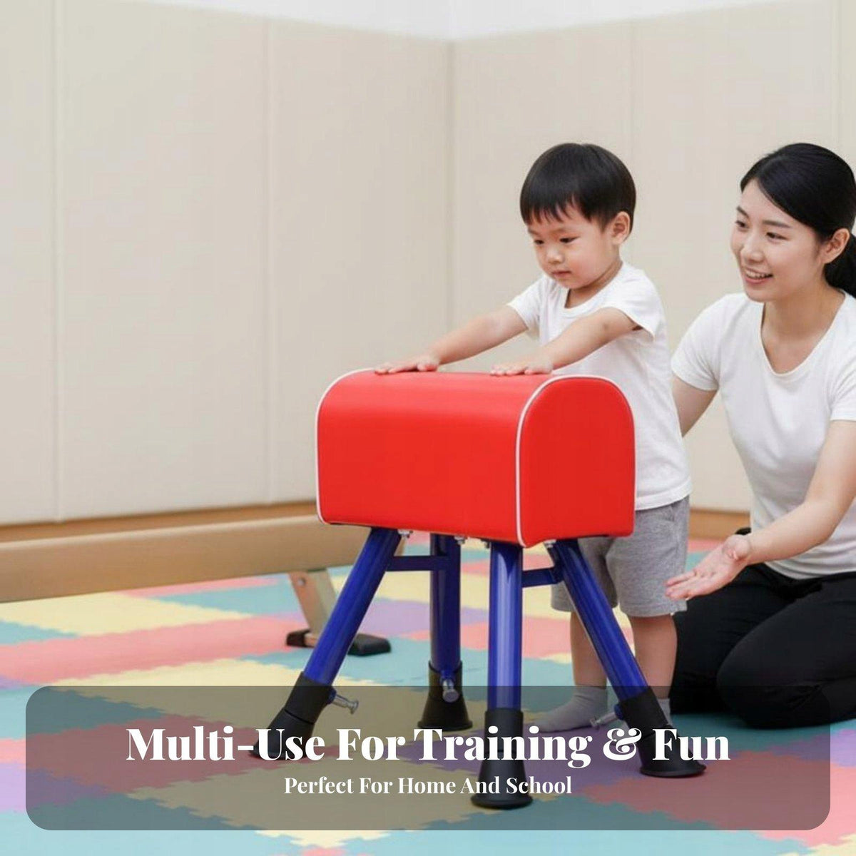Stackable Foam Leap Block Soft and Safe Children s Fitness Apparatus Medium Packaging status original