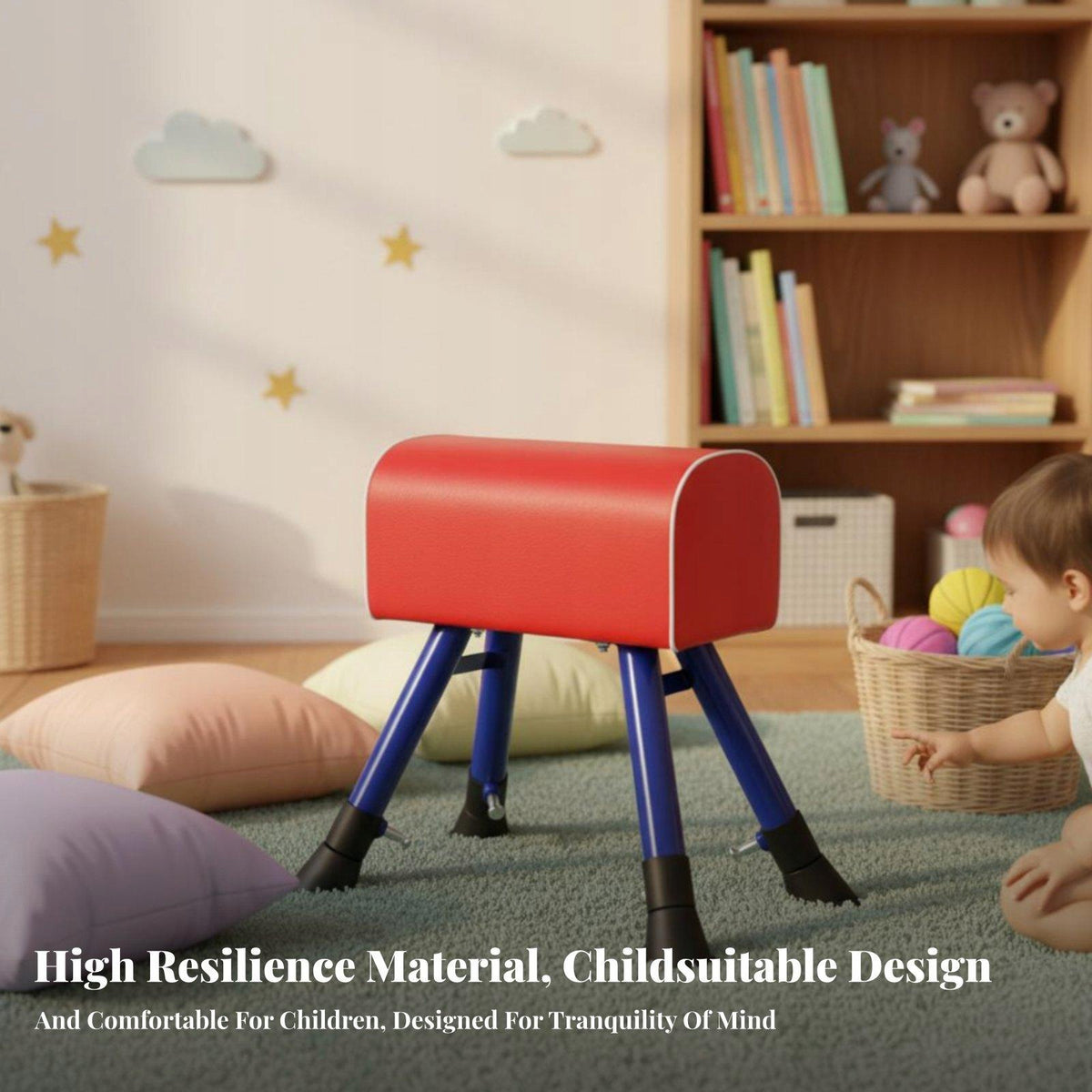 Stackable Foam Leap Block Soft and Safe Children s Fitness Apparatus Small Packaging status original