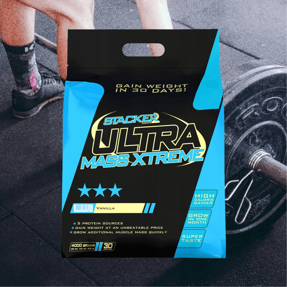 Stacker 2 Ultra Mass Xtreme (4000g) Chocolate Expiration date at least 3 months from the date of purchase