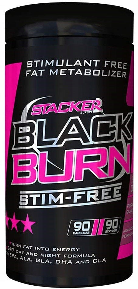 Stacker2 Europe Fat Burner Black Burn STIM-Free 90 capsules