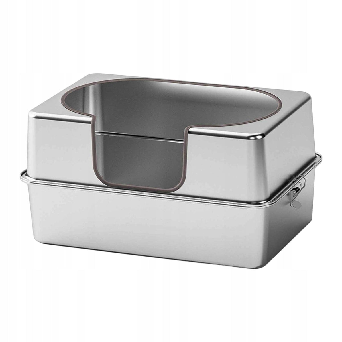 Stainless Steel Cat Litter Box Metal Litter Pan Portable Detachable L Manufacturer code 02064095067