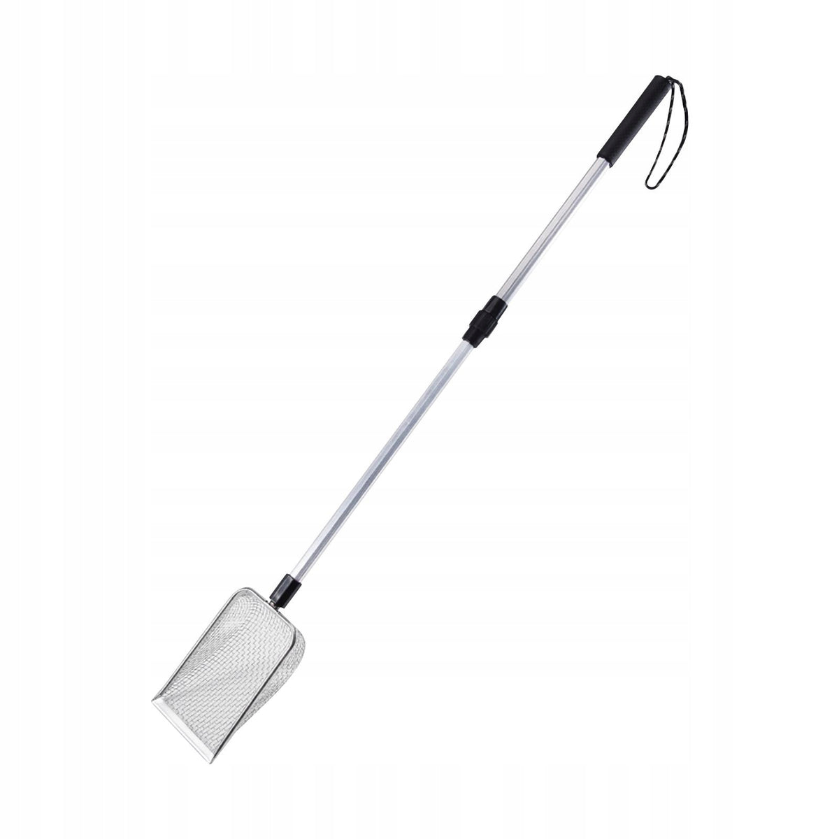 Stainless Steel Cat Litter s Extended Handle Sifter 90cm Mesh 5.0x5.0mm