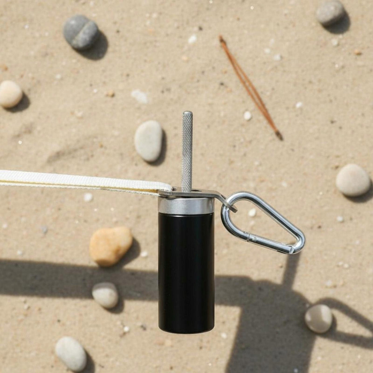 Stainless Steel Code Buckle Tent Pole Clip Metal Tarp Pole Fixing Bracket Packaging status original