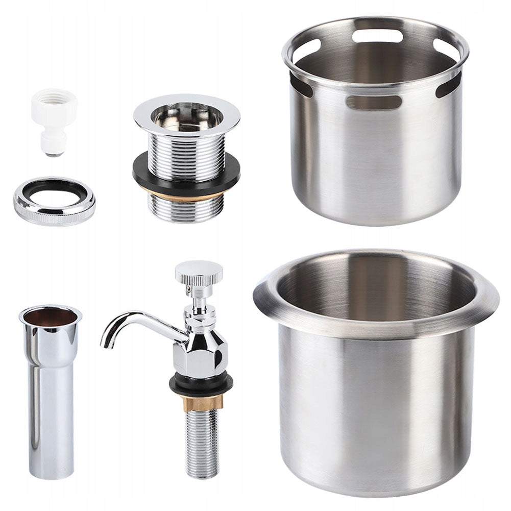 Stainless Steel Countertop Sink Set for Cafe, WV