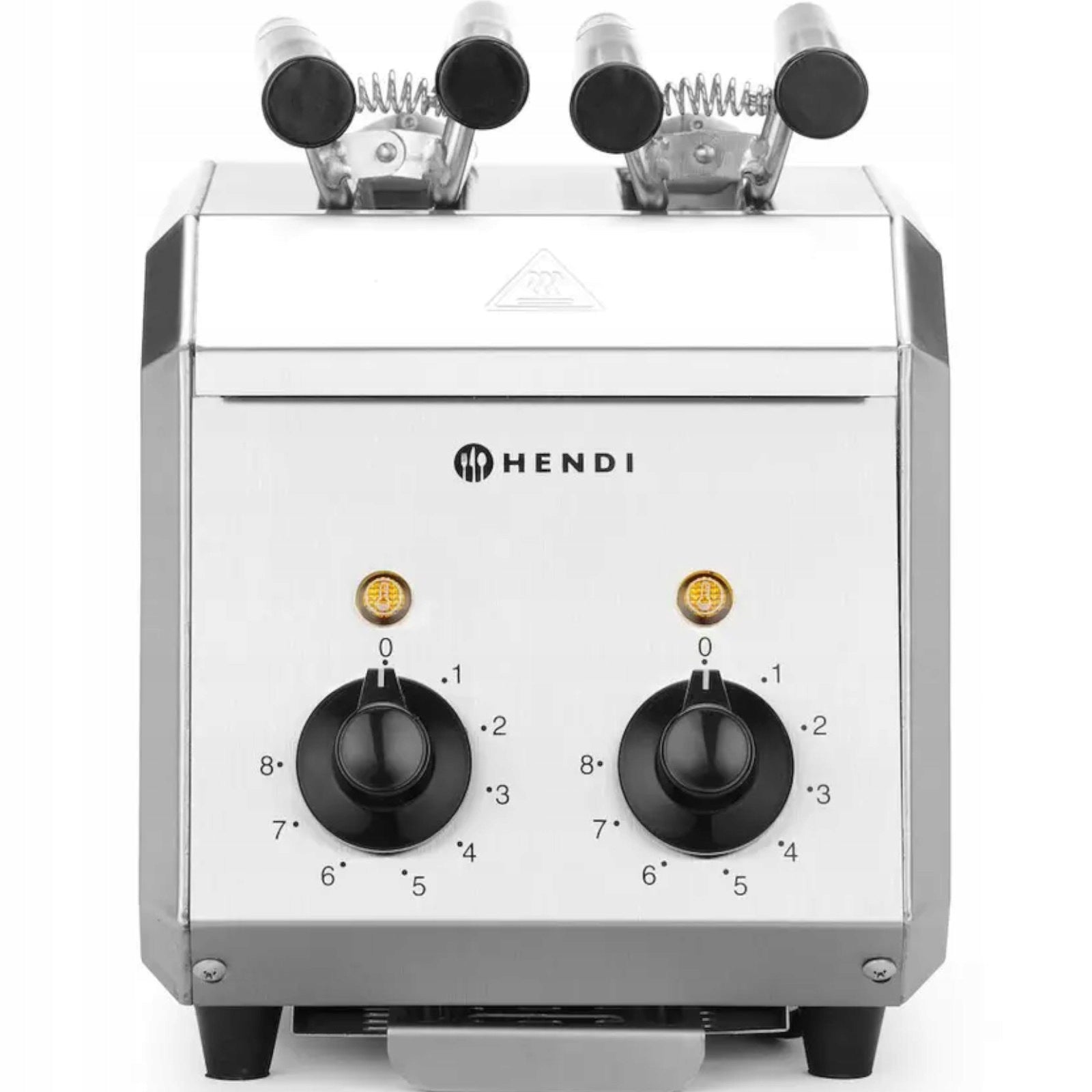 Stainless Steel Double Sandwich Toaster 1200W 230V Hendi Brand Hendi