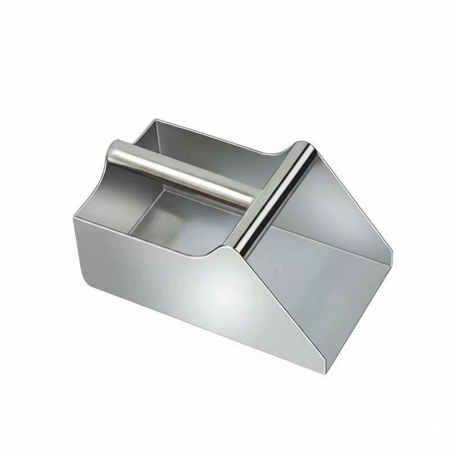 Stainless Steel Dustpan Heavy Duty Handheld Metal Pan Cleaning 25-14-12cm