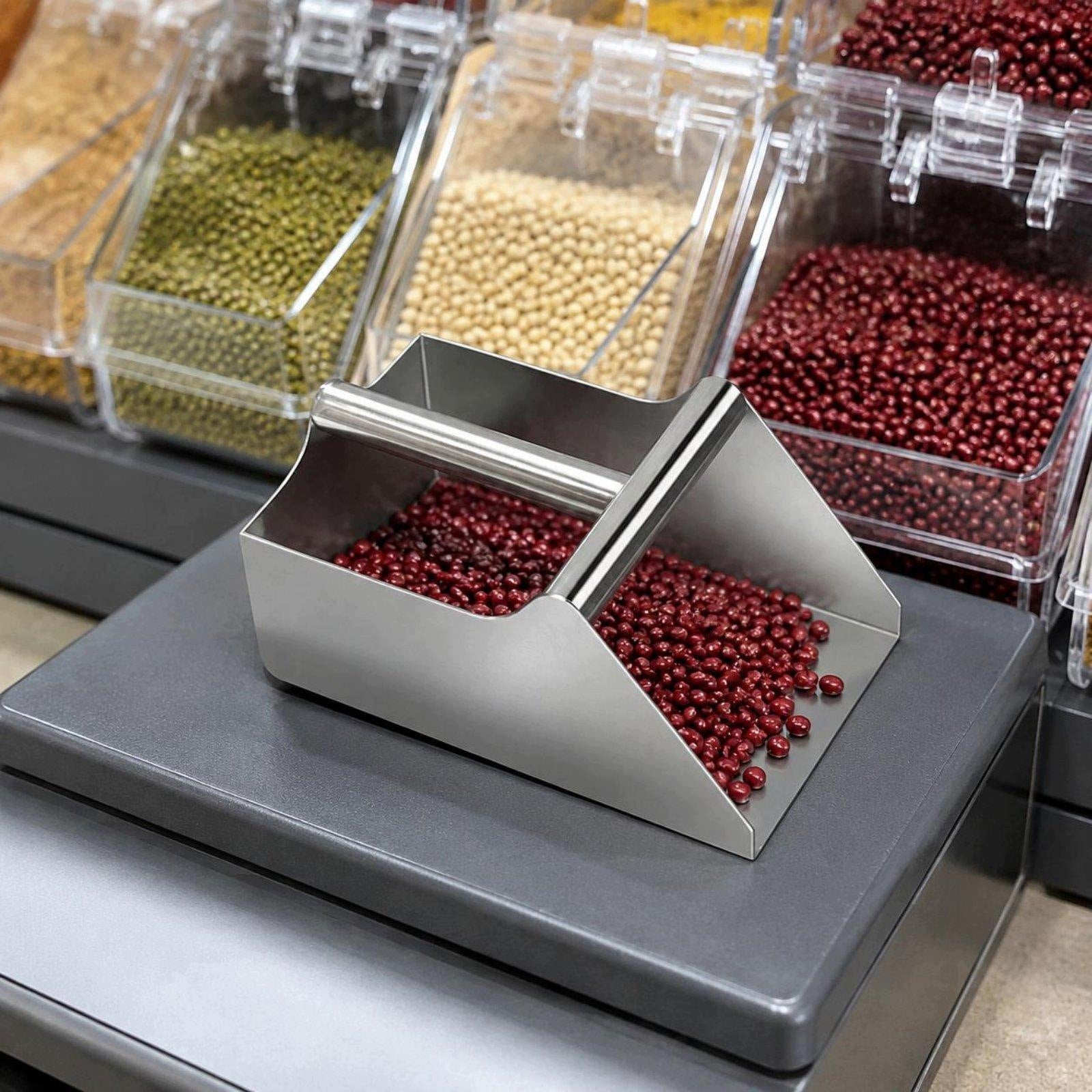 Stainless Steel Dustpan Heavy Duty Handheld Metal Pan Cleaning 25-28-12cm Packaging status original