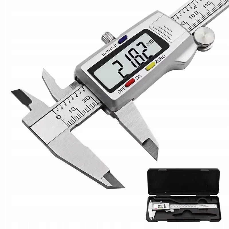 Stainless Steel Electronic Caliper Adds 0-150mm + Case Batteries Manufacturer code METALOWA SUWMIARKA WARSZTATOWA DOKŁADNA 150mm
