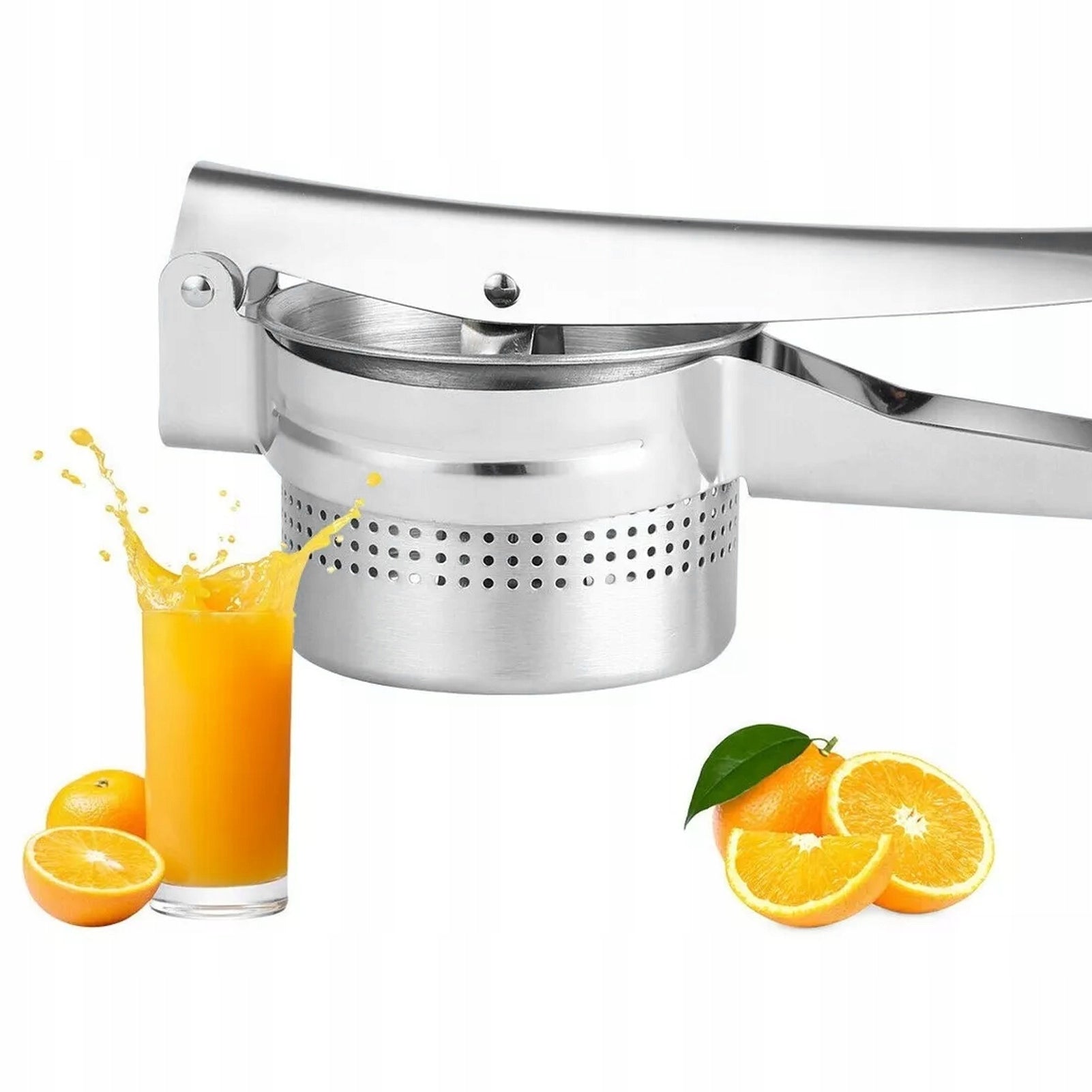 Stainless Steel Hand Juicer Handheld Fruit Juice Extractor Brand no brand