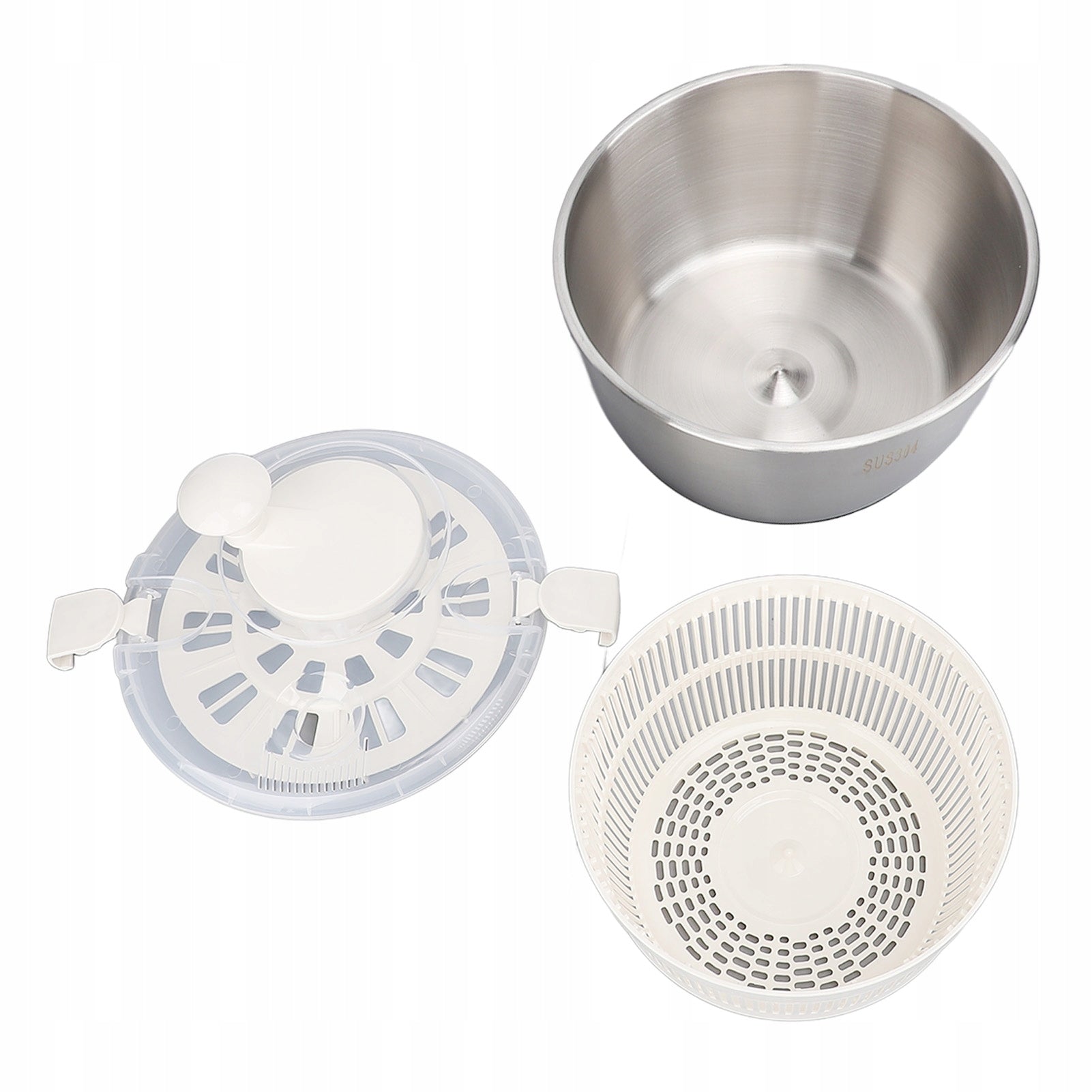 Stainless Steel Lettuce Centrifuge 5L Multifunctional Centrifuge Up to 7K Dominant color multicolor