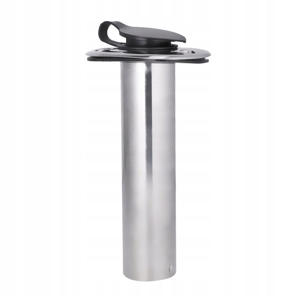 Stainless Steel Marine Boat Rod Holder Tube 15/30/ Fishing Pole 90 Degree