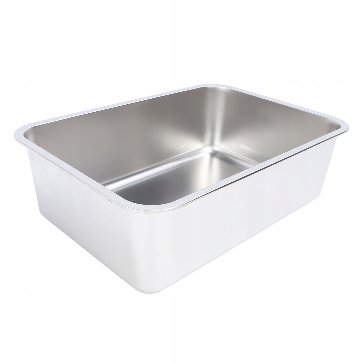 Stainless Steel Open Cat Litter Box Large Rust Resistant, GZ Brand no brand