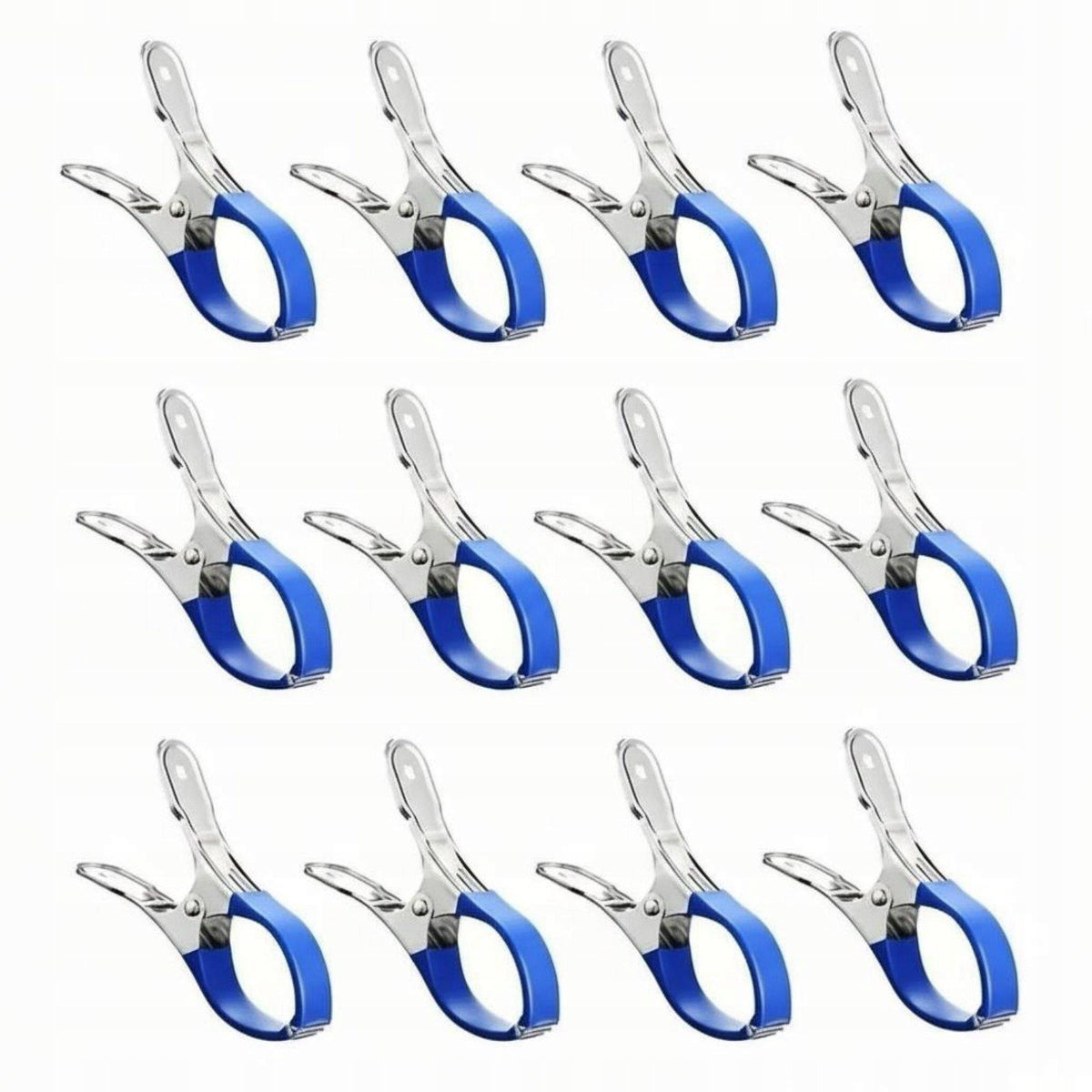 Stainless Steel Pool Cover Clip for Pool Covers Windproof Blue Single-ended