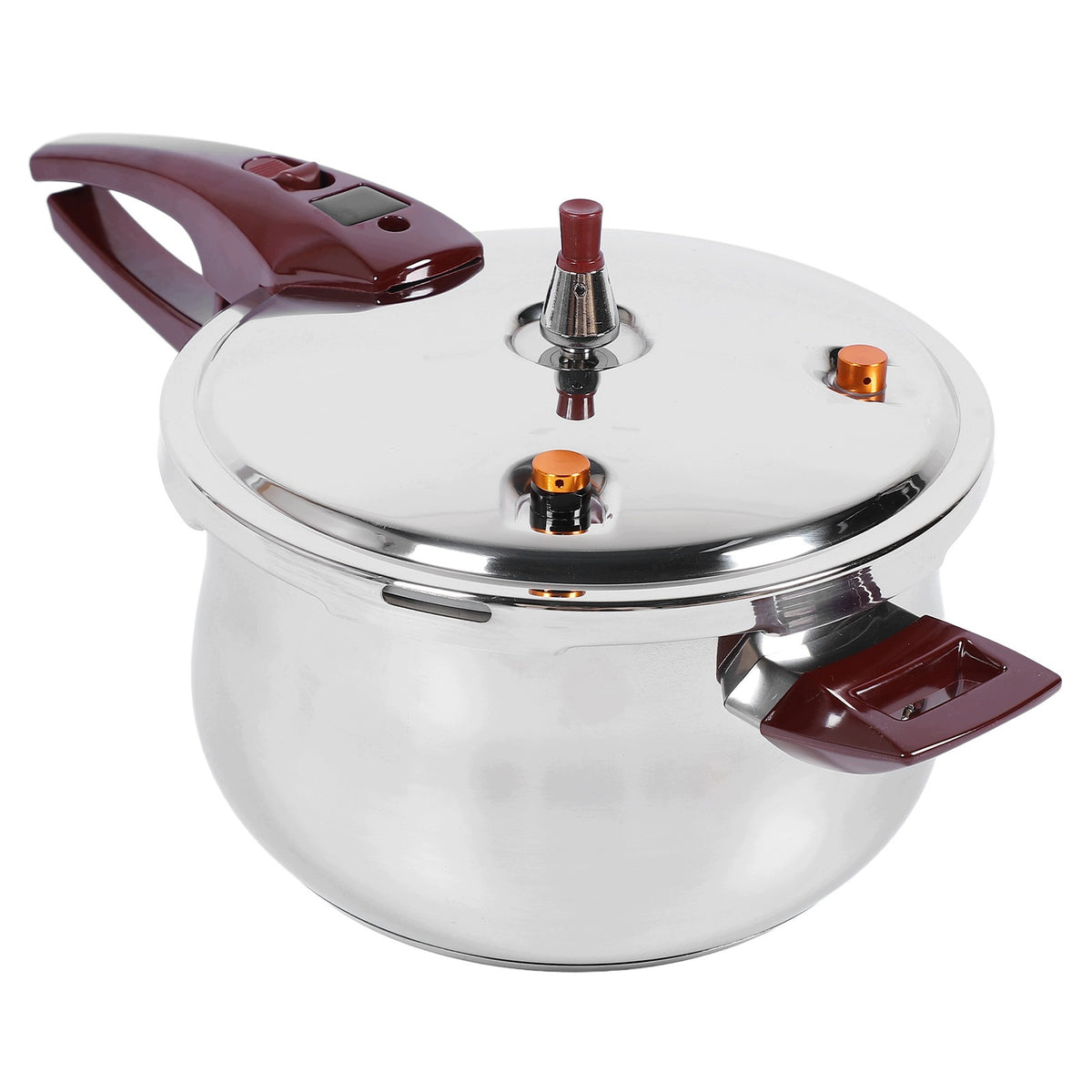 Stainless Steel Pressure Cooker Large EB Stew Cooking Pot Dominant color multicolor