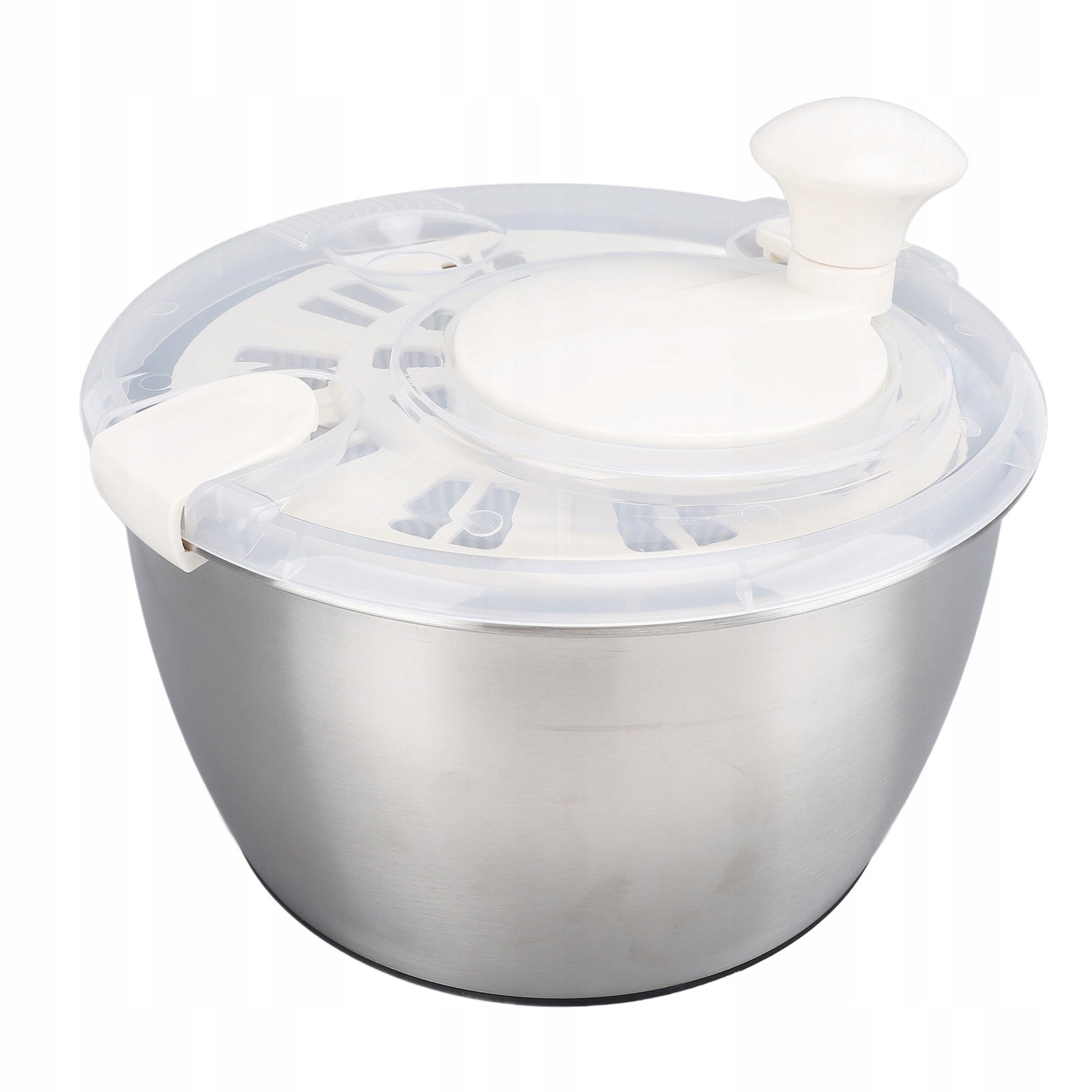 Stainless Steel Salad Spinner 5L Multifunctional Lettuce QE