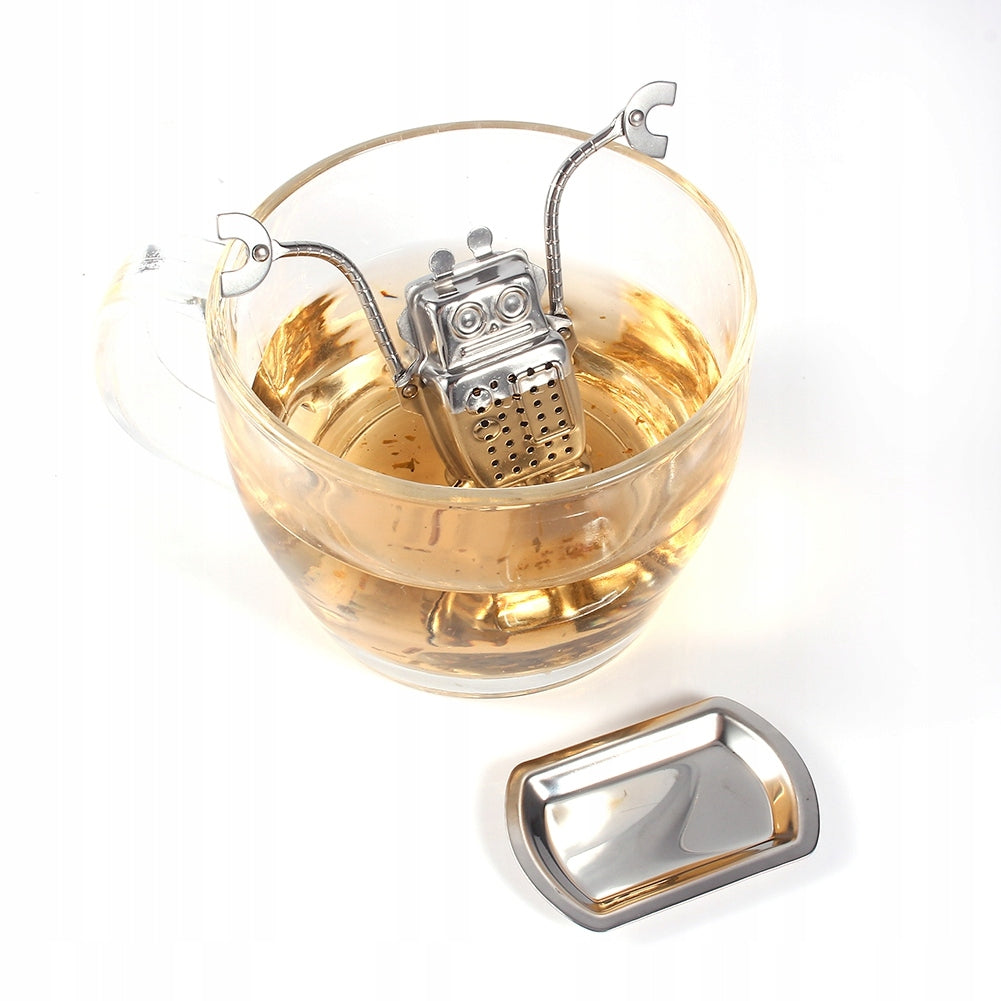 Stainless Steel Tea Leaf Maker, Ball Mesh Filter, dy Expiration date not specified