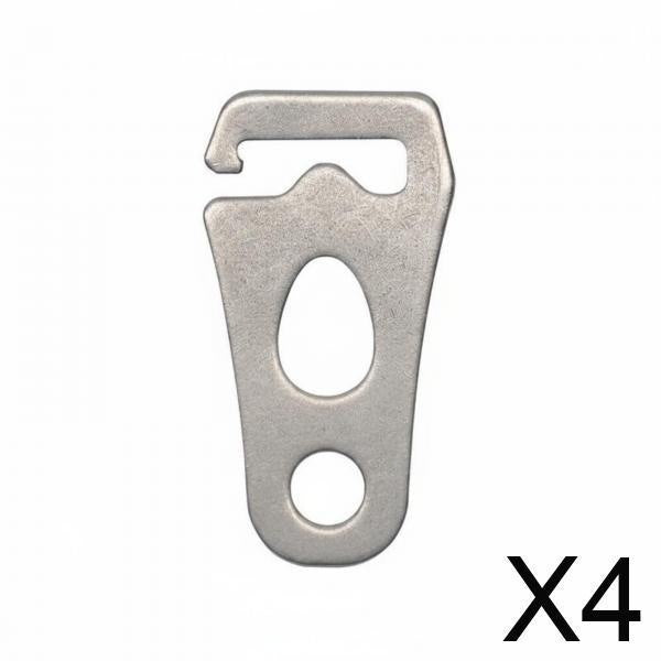 Stainless Steel Tent Support Plate Compact Tarp Tensioner Cord Adjuster