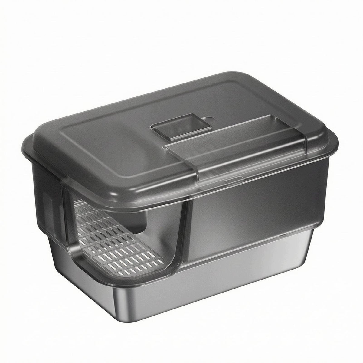 Stainless Steel Waste Tray | Odor Resistant, Scratch Base 10CM Black