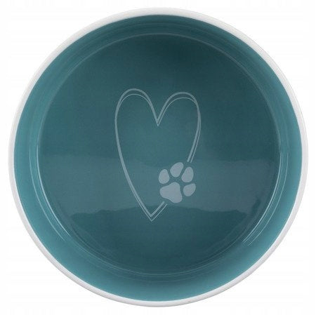Stainless steel dog bowl Trixie Capacity 1 l