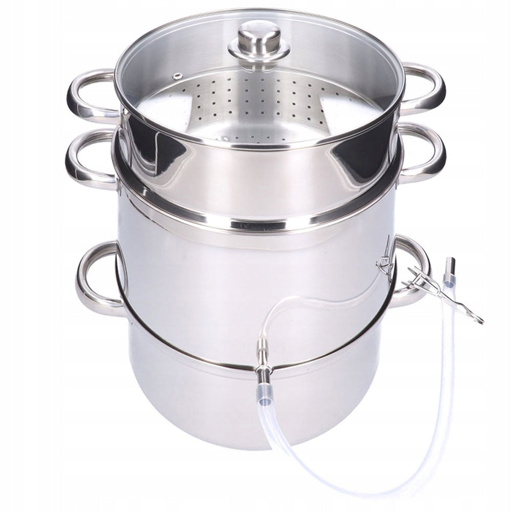 Stainless steel juicer | Cook Line | Capacity 8 L | Silver Packaging status original